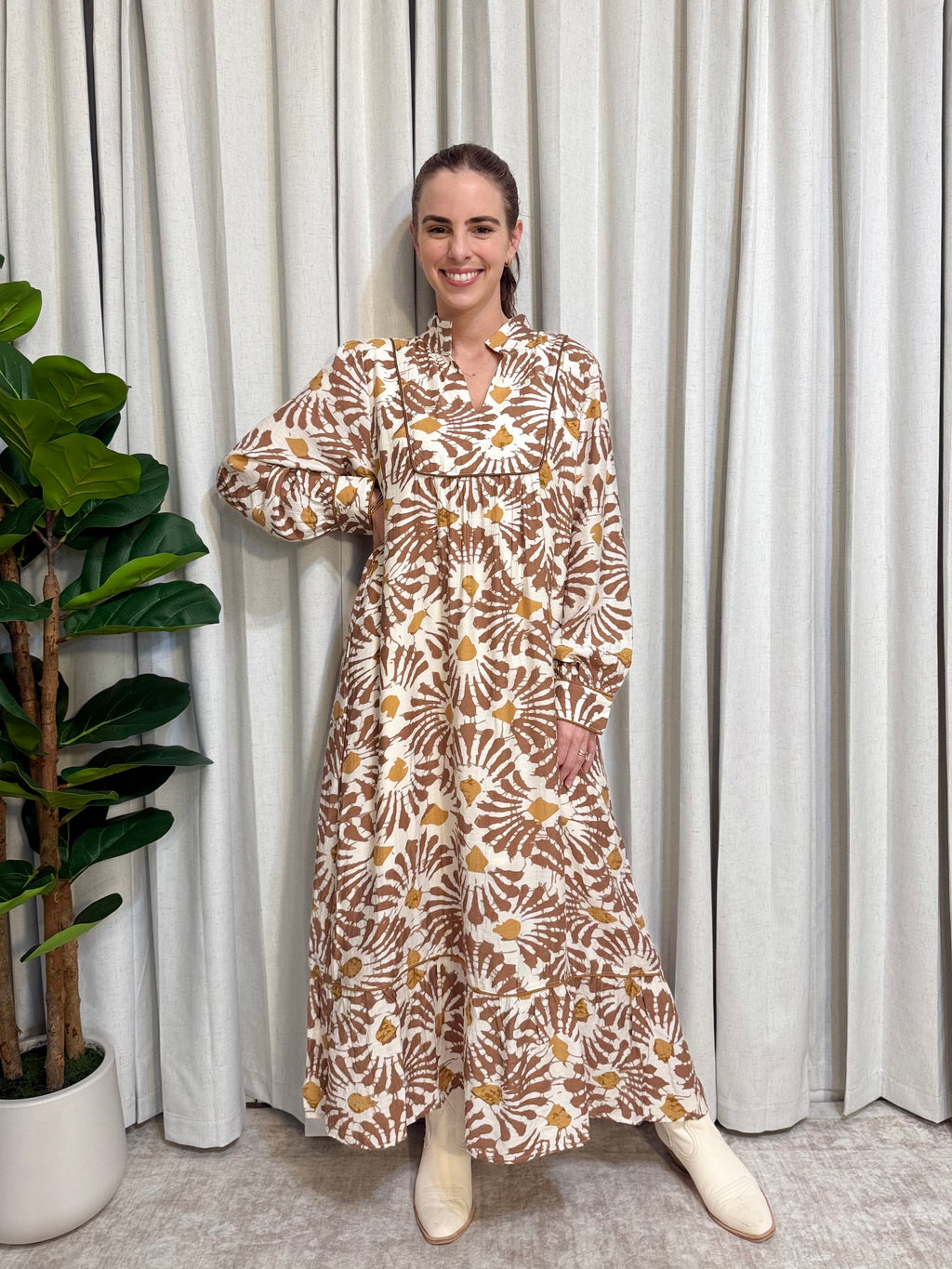 Boho Midi Dress