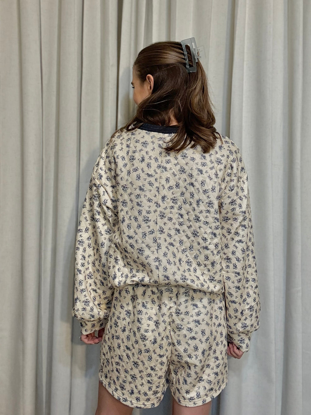 Quilted Pullover Set