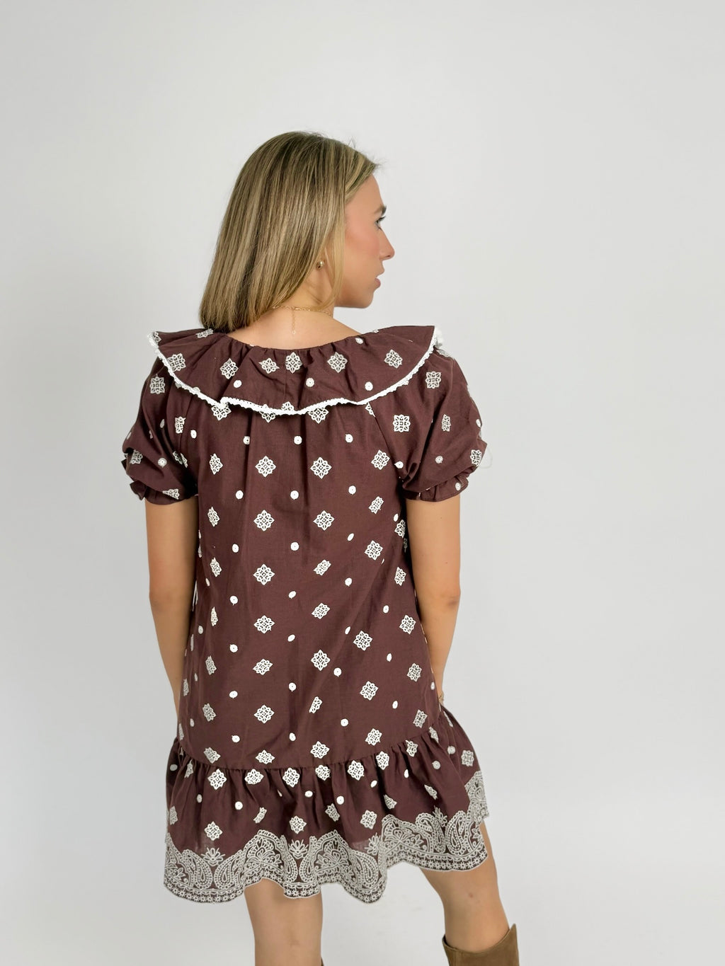 Bohemian Ruffle Dress