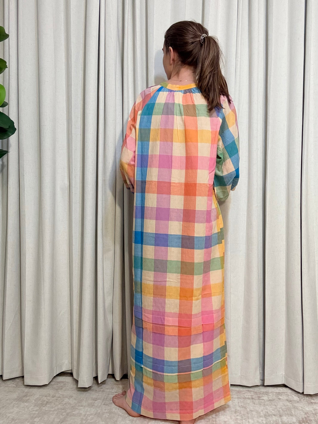 Cleo Plaid Dress