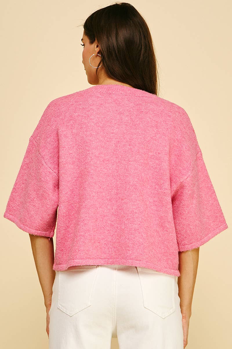 Button Down Sweater