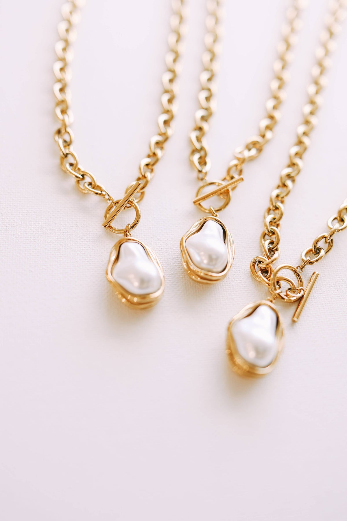 Cora Baroque Pearl Necklace