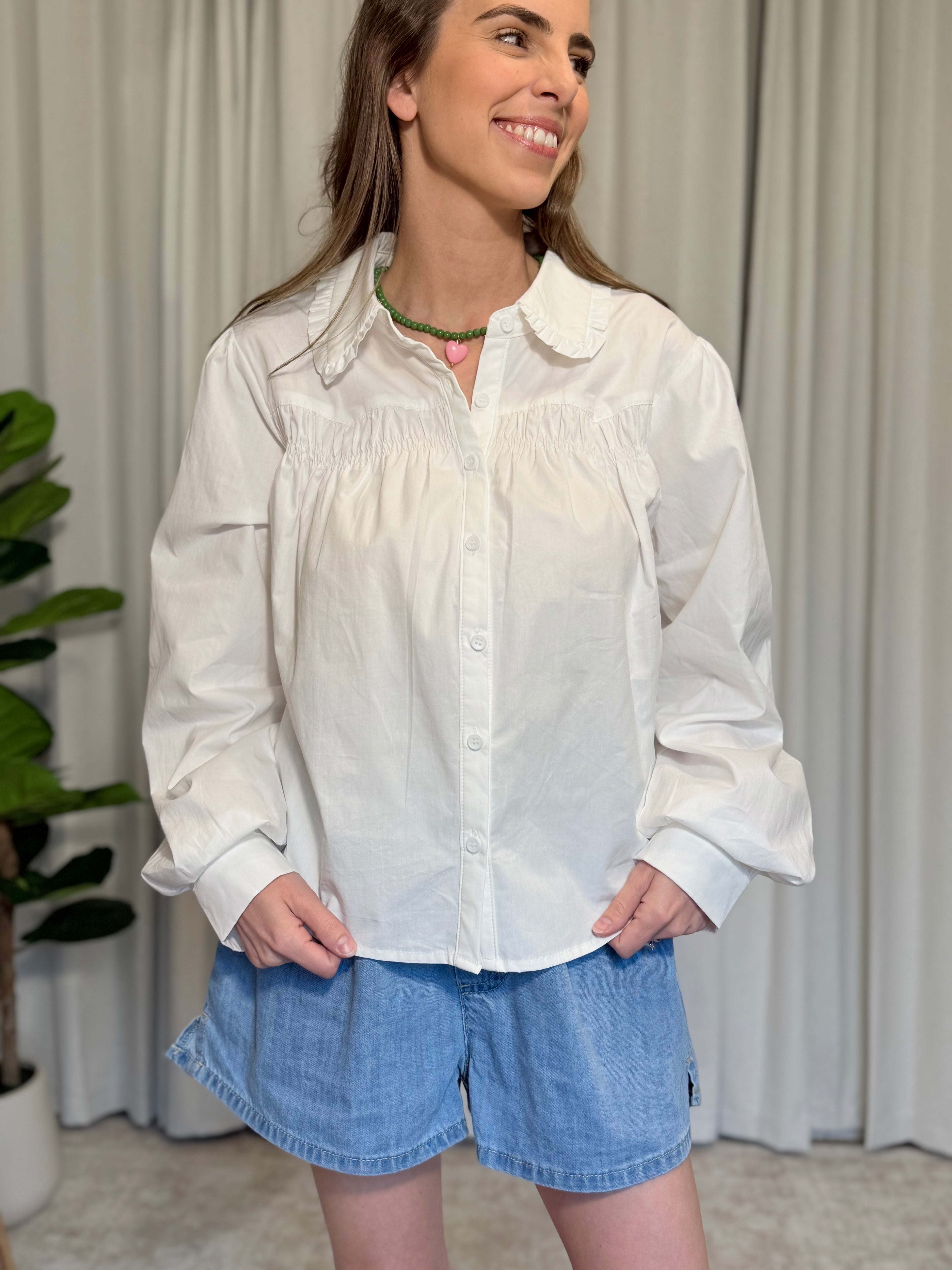 Shirring Blouse
