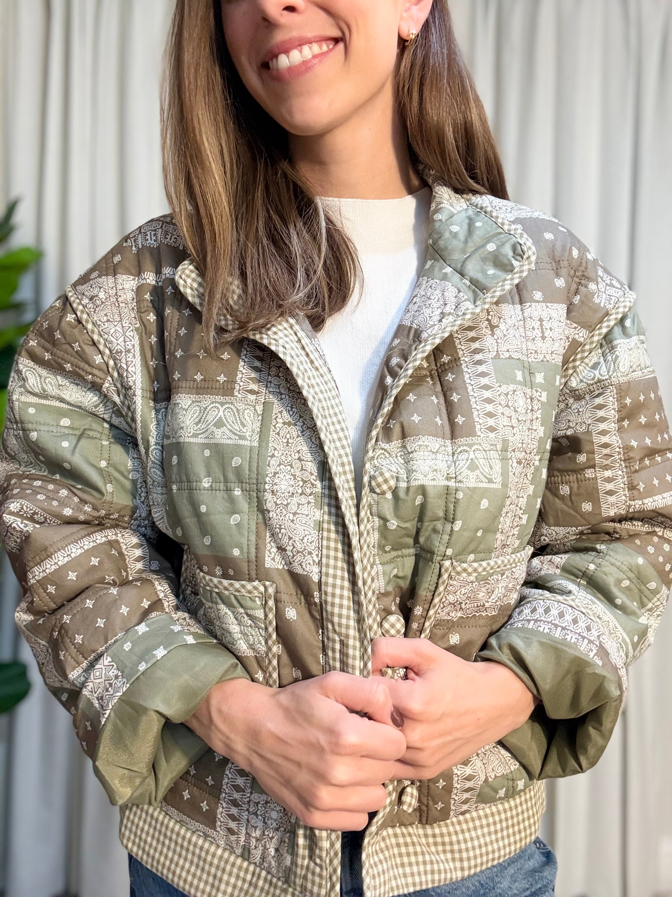 Bandana Patchwork Jacket