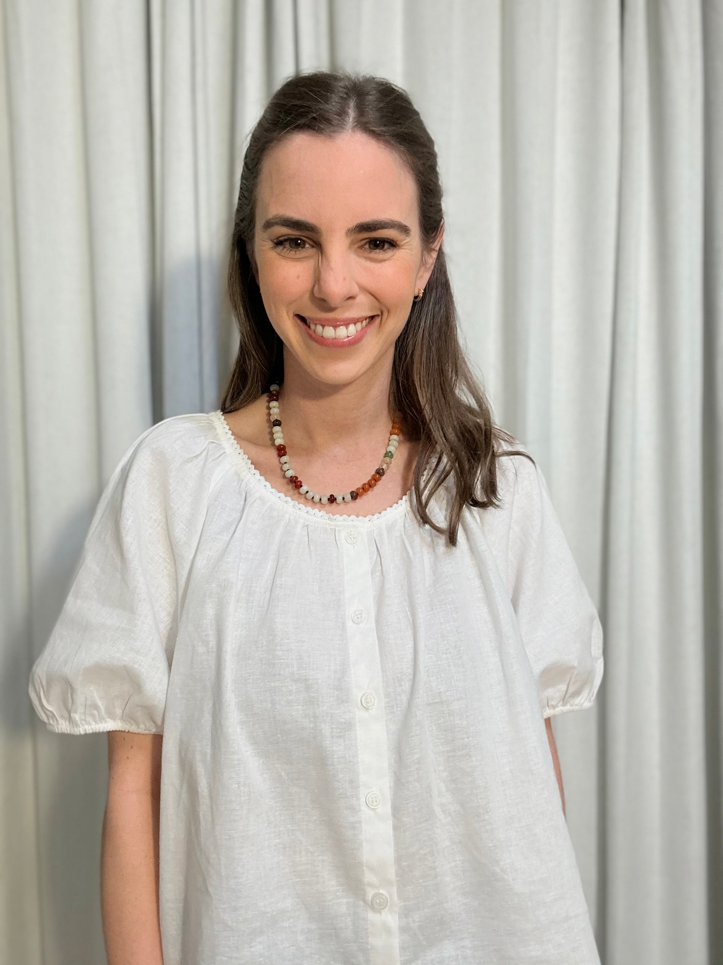 Semi Precious Bead Necklace