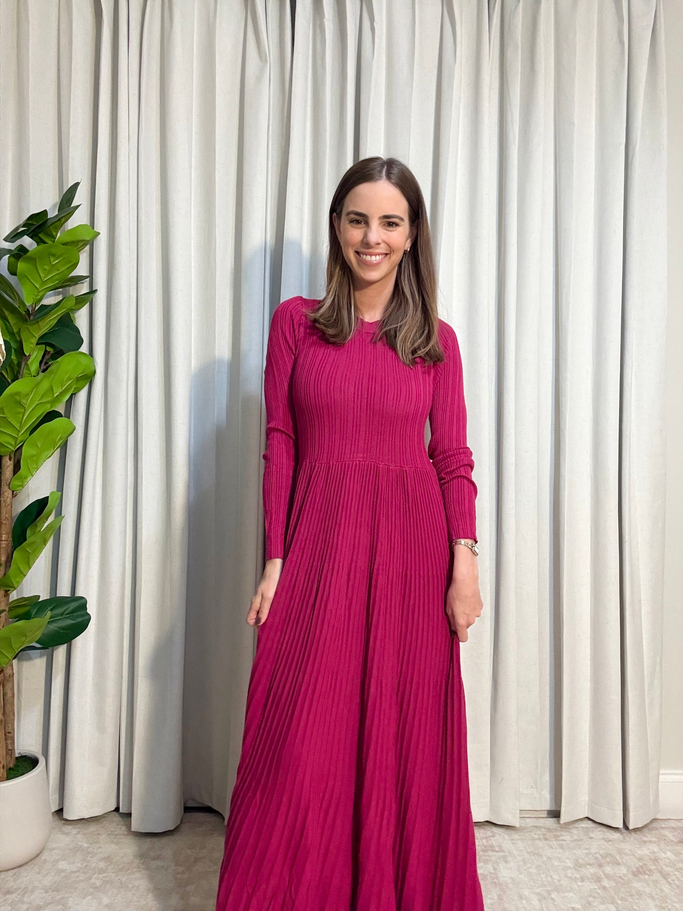 Ribbed Sweater Dress