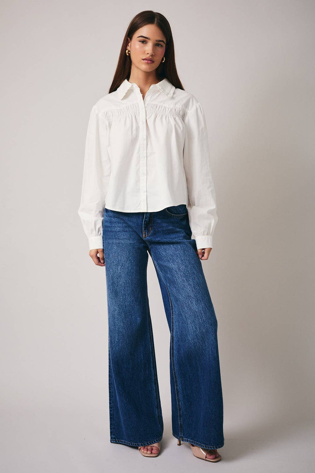 Shirring Blouse
