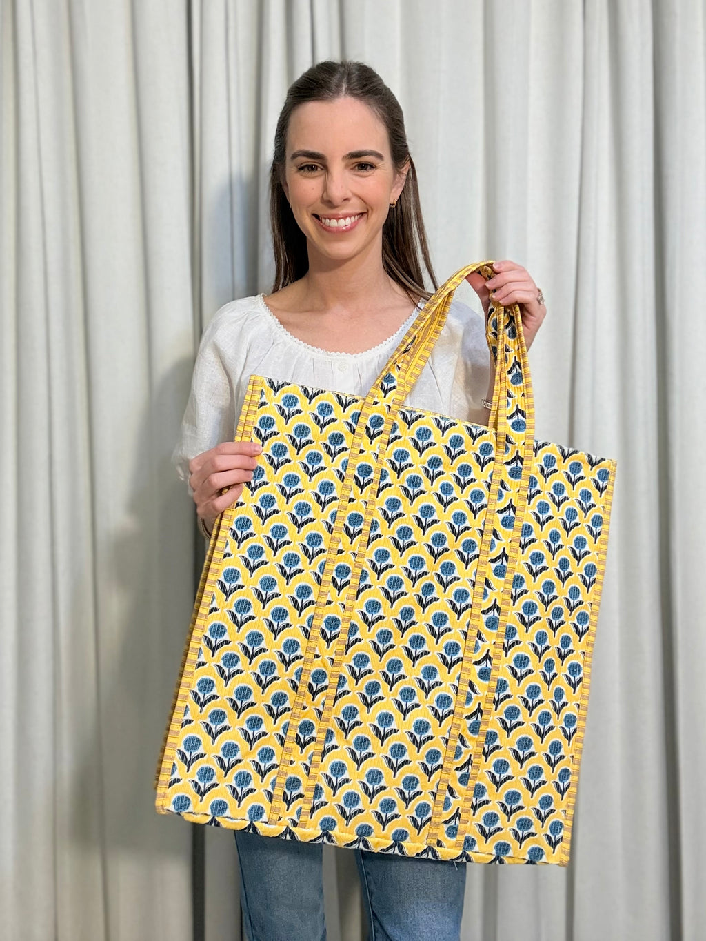 Reversible Quilted Tote