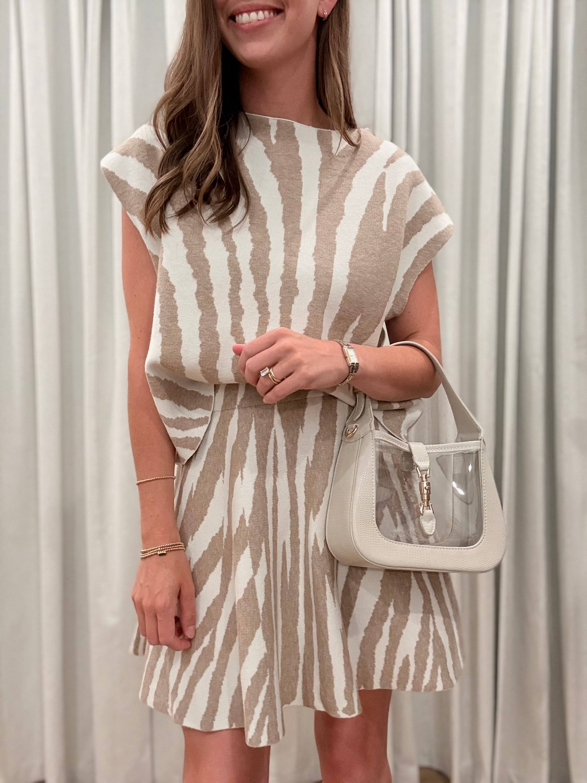 Tiger Skirt Set