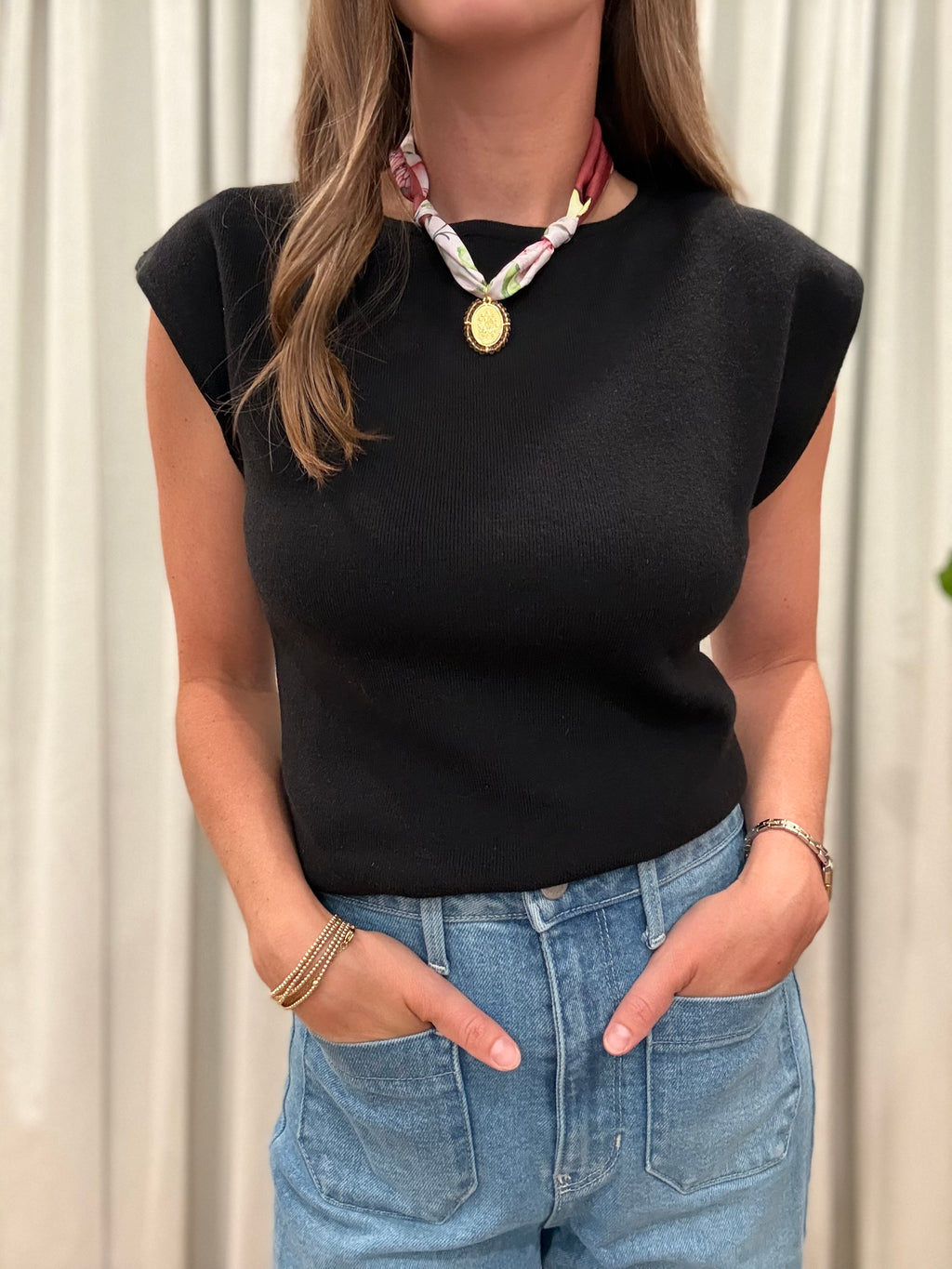 Boat Neck Top
