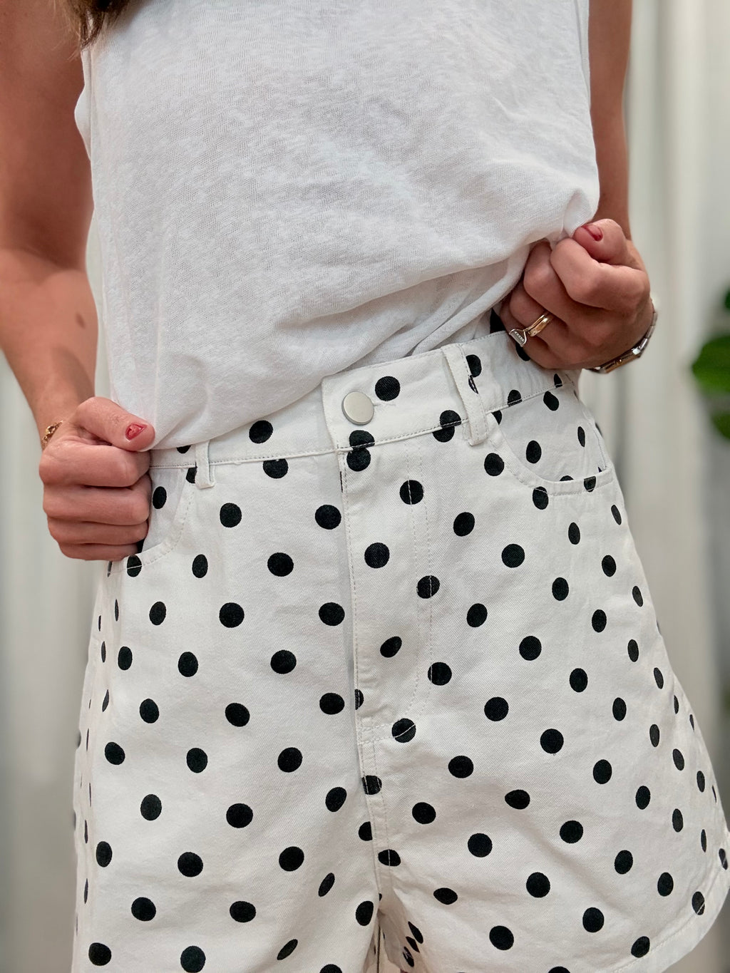 Polka Dotted Short