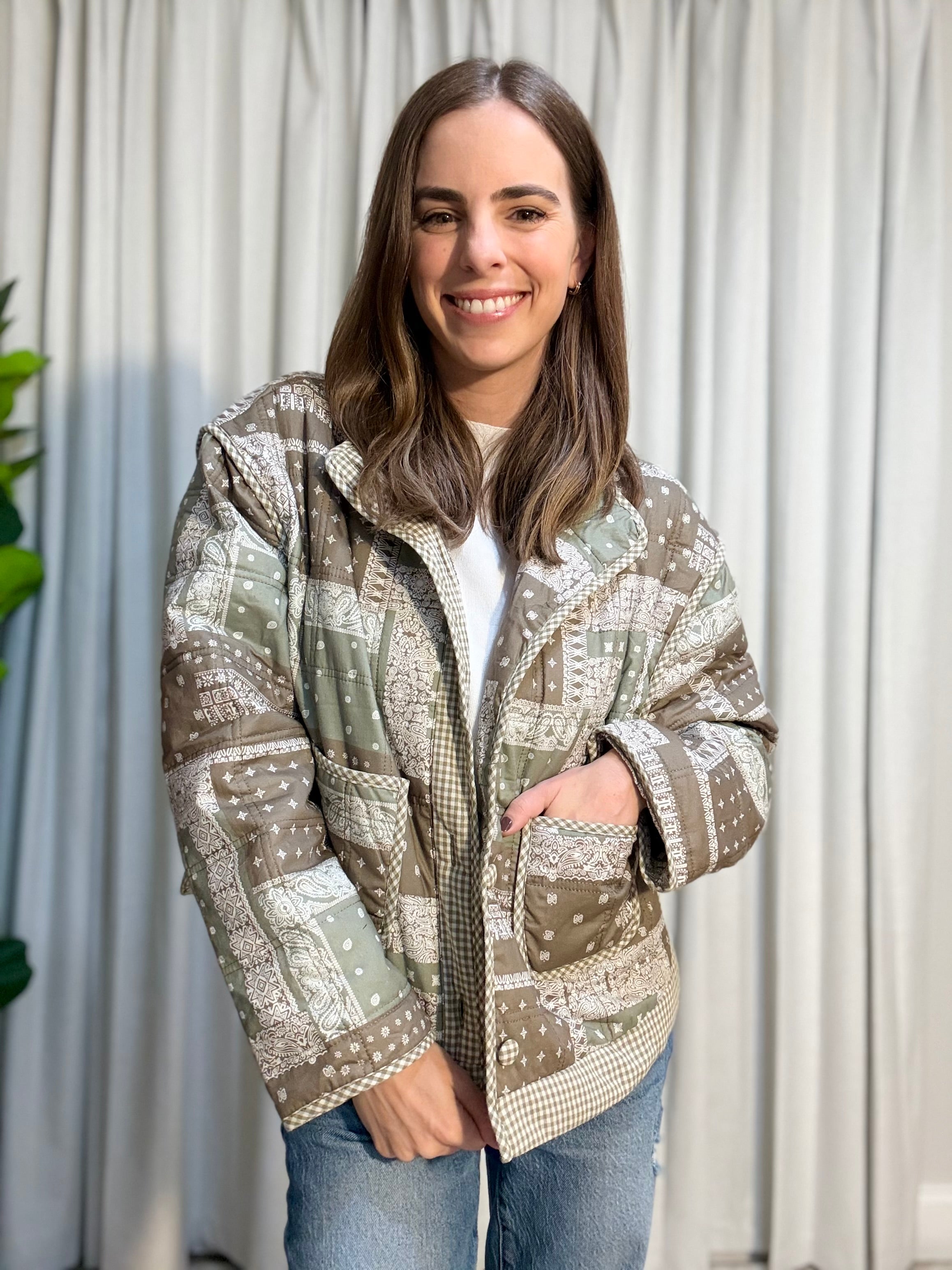 Bandana Patchwork Jacket