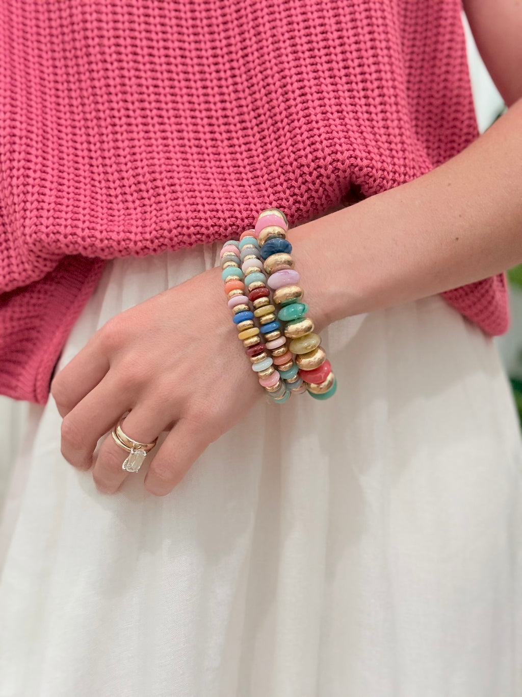 Stackable Bracelets - Rainbow