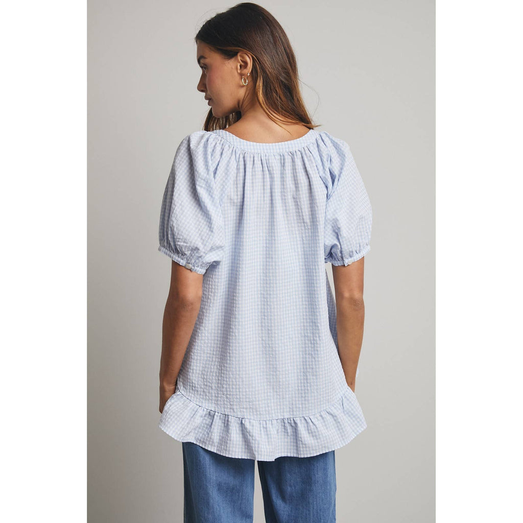 Gingham Blouse