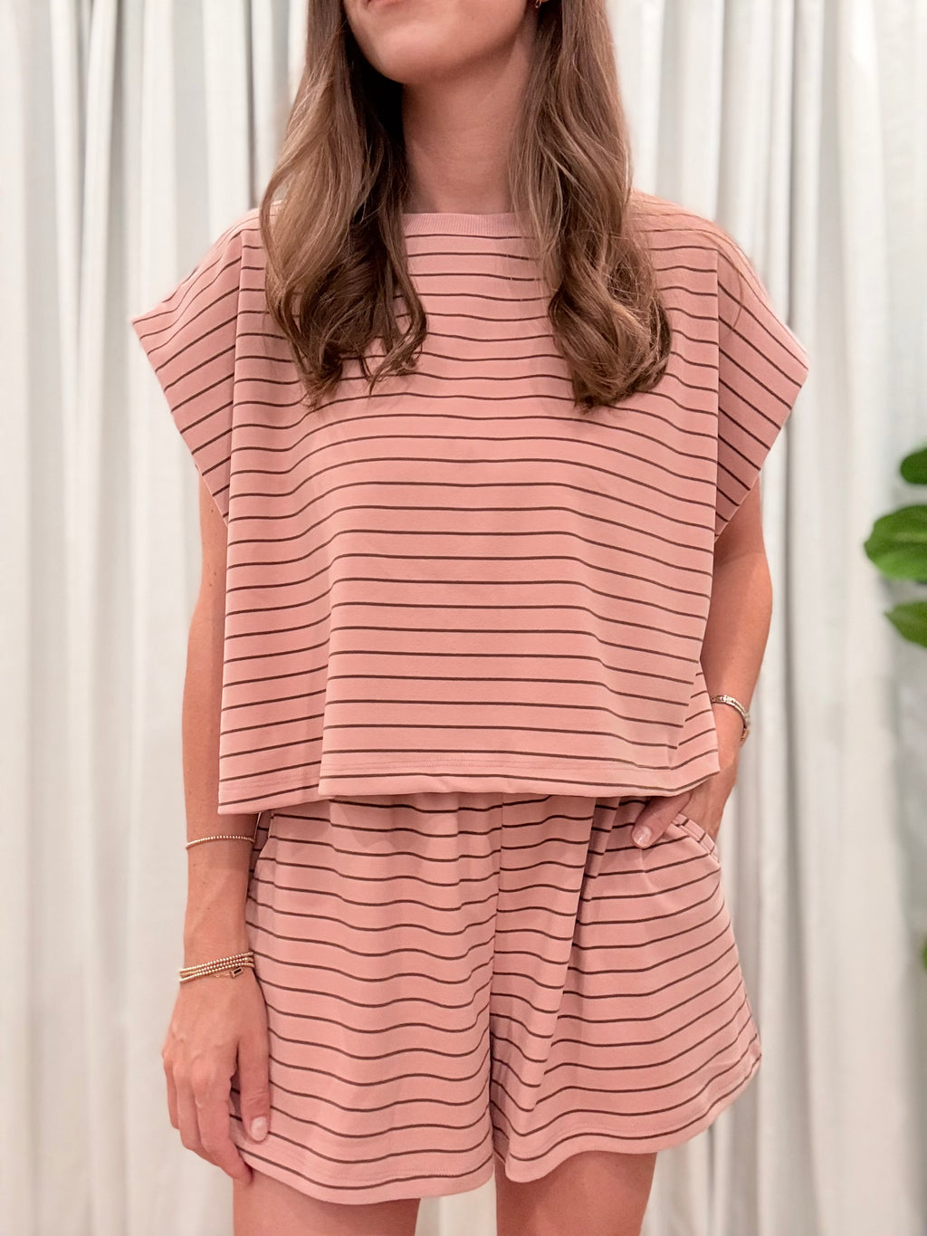 Striped Lounge Set