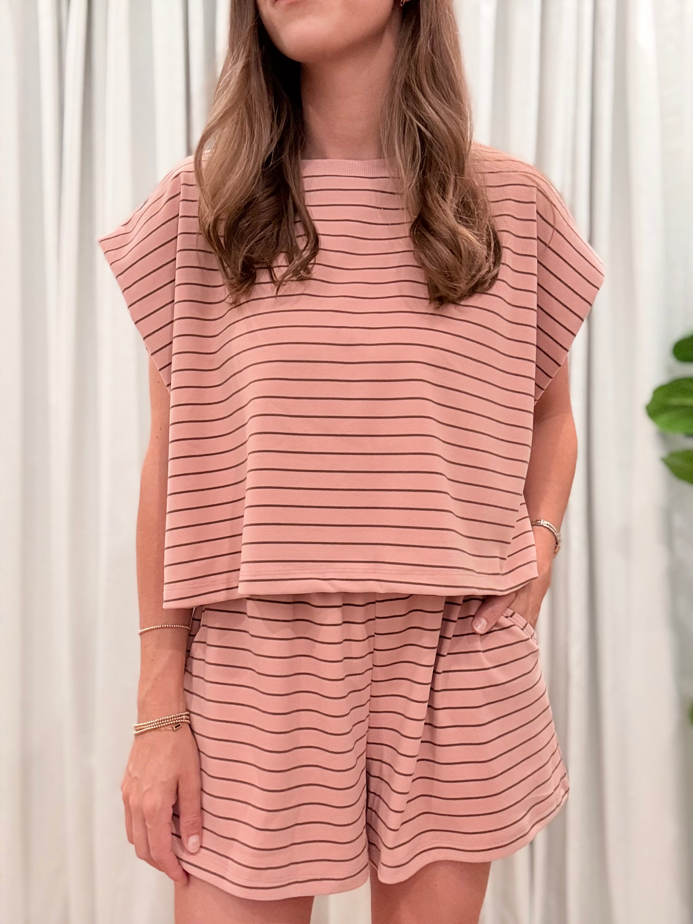 Striped Lounge Set