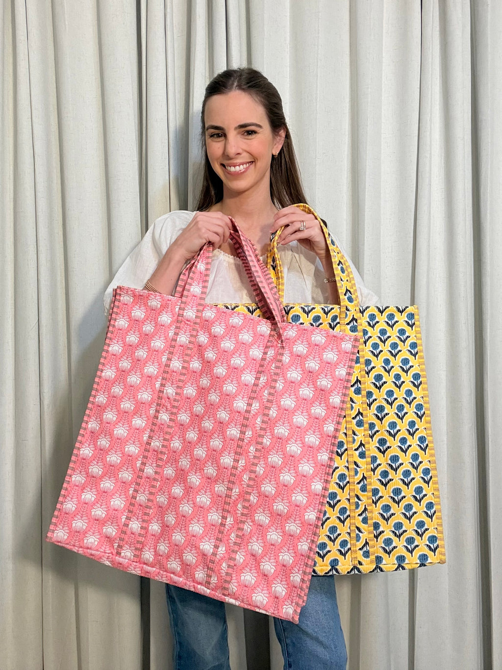 Reversible Quilted Tote