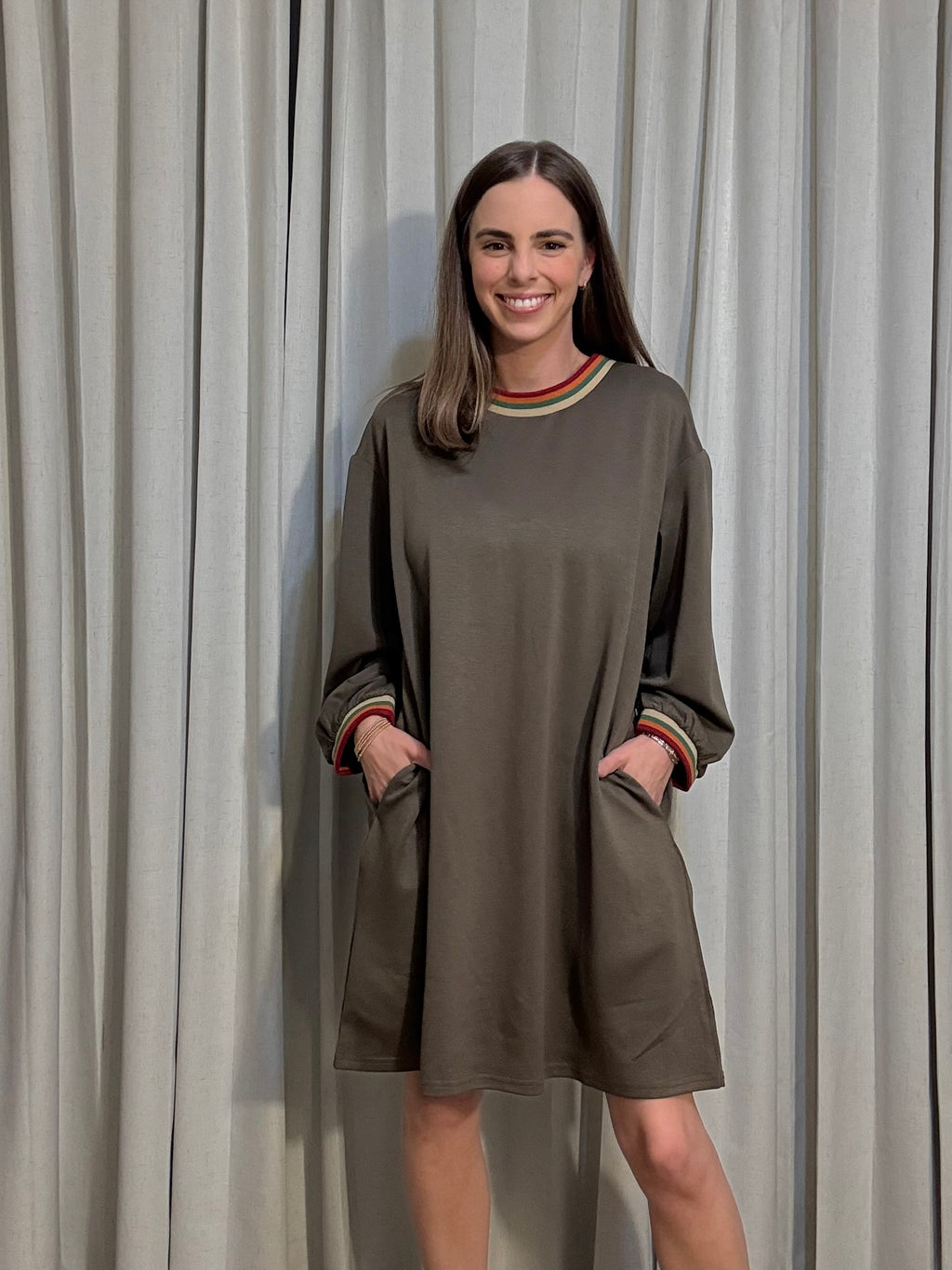Casual Banded Dress