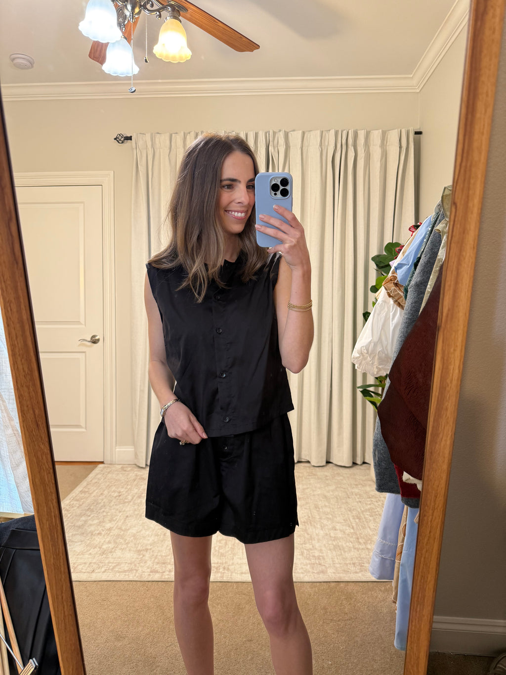 Black Short Set
