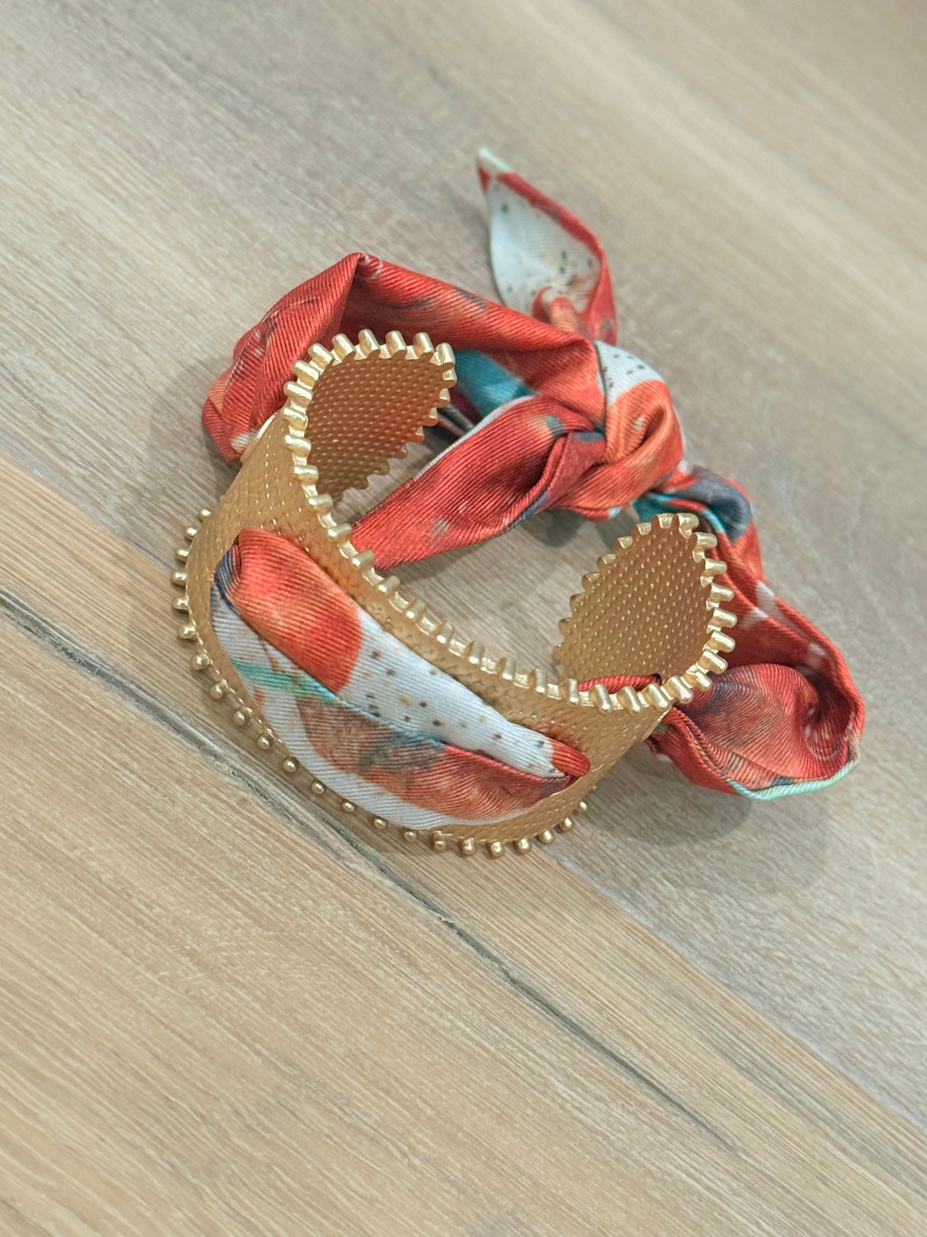 Scarf Cuff Bracelet