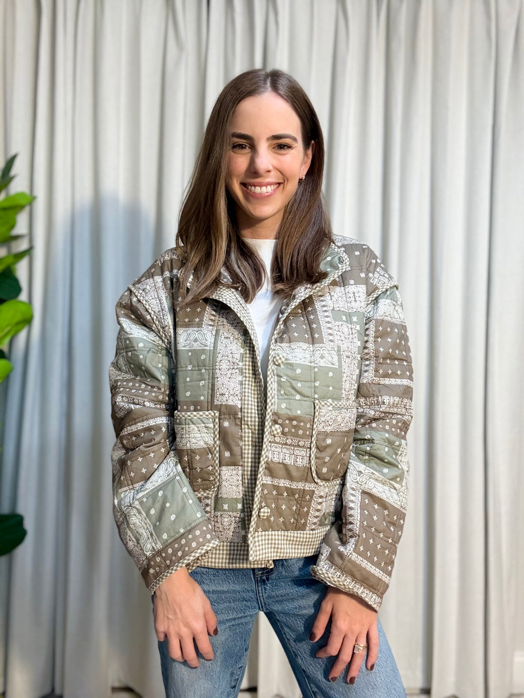 Bandana Patchwork Jacket