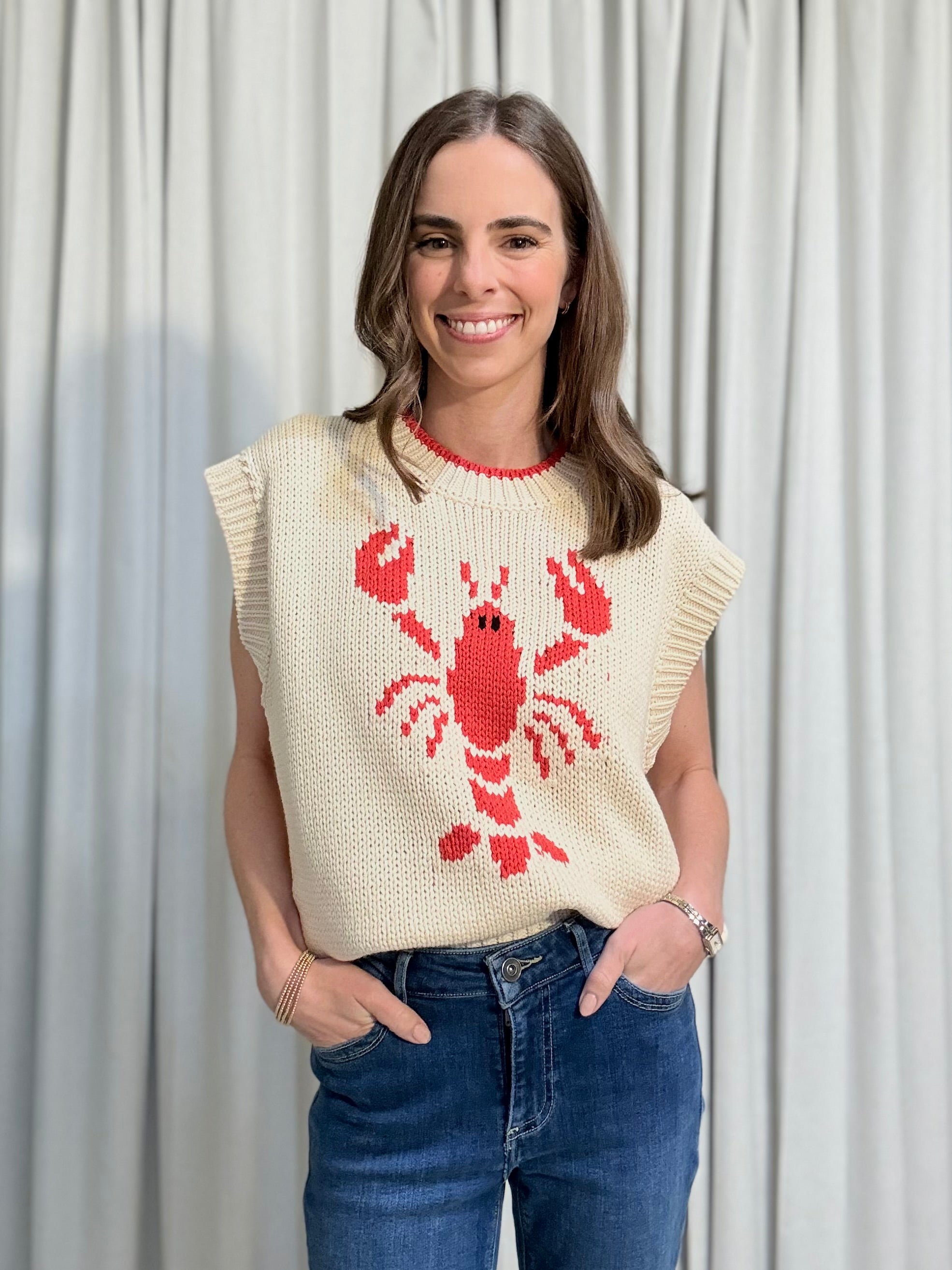 Crawfish Knit Top