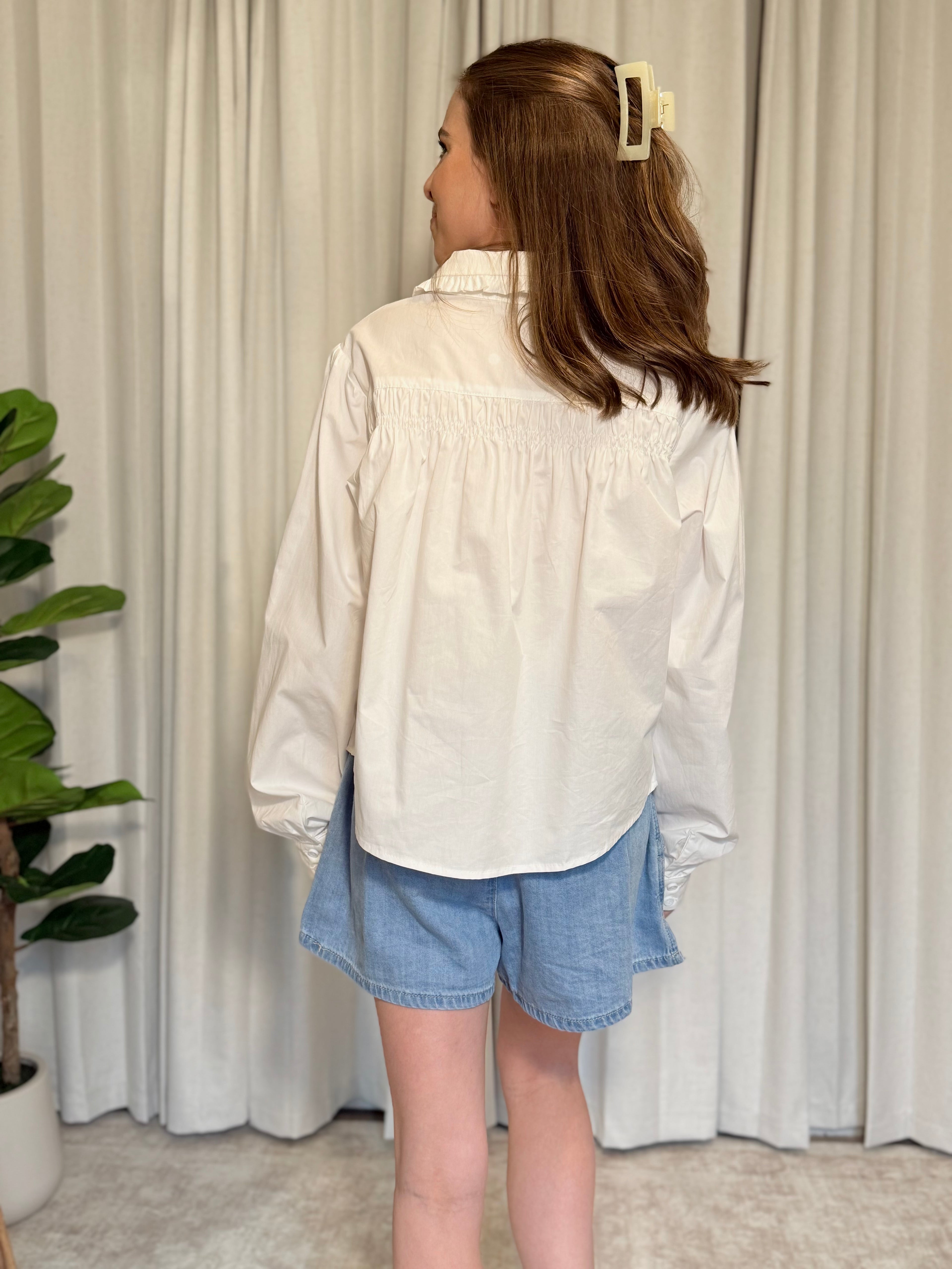 Shirring Blouse