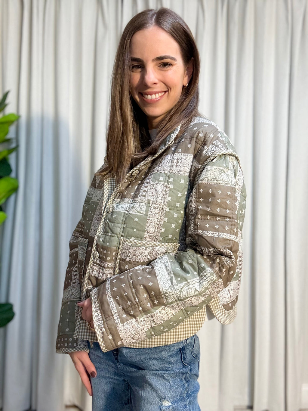 Bandana Patchwork Jacket