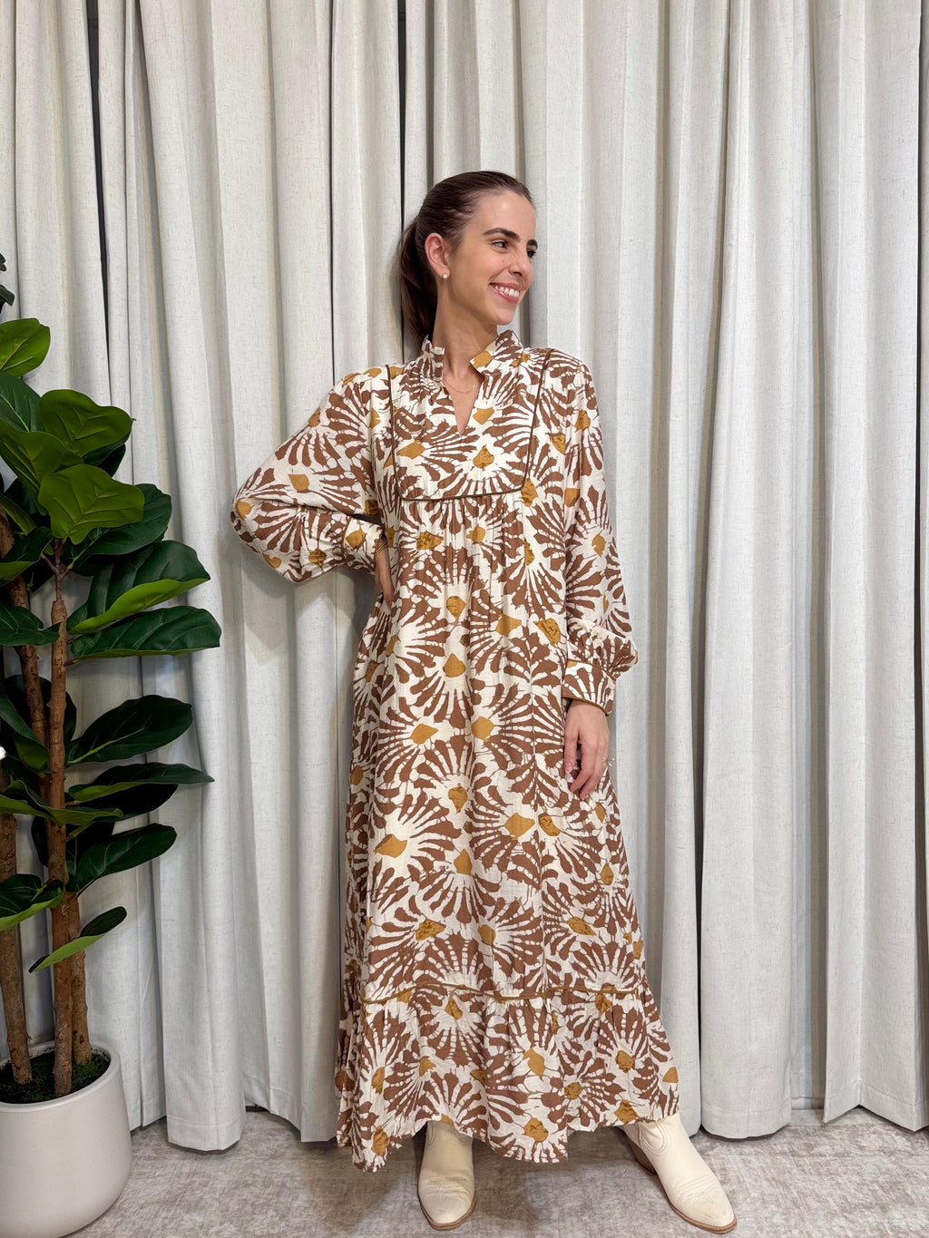 Boho Midi Dress
