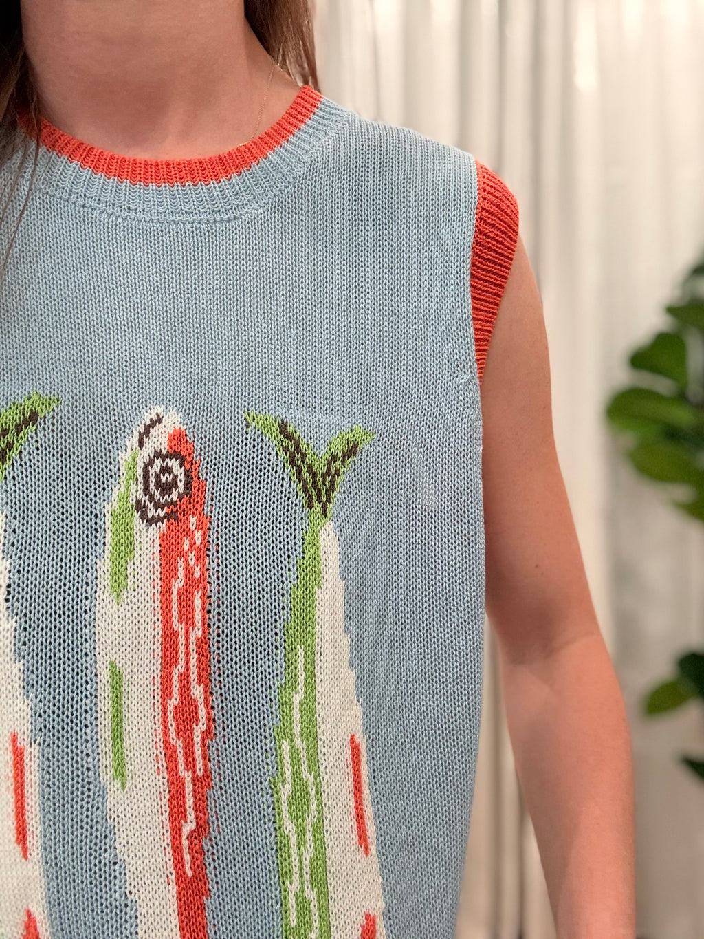 Fish Knit Top
