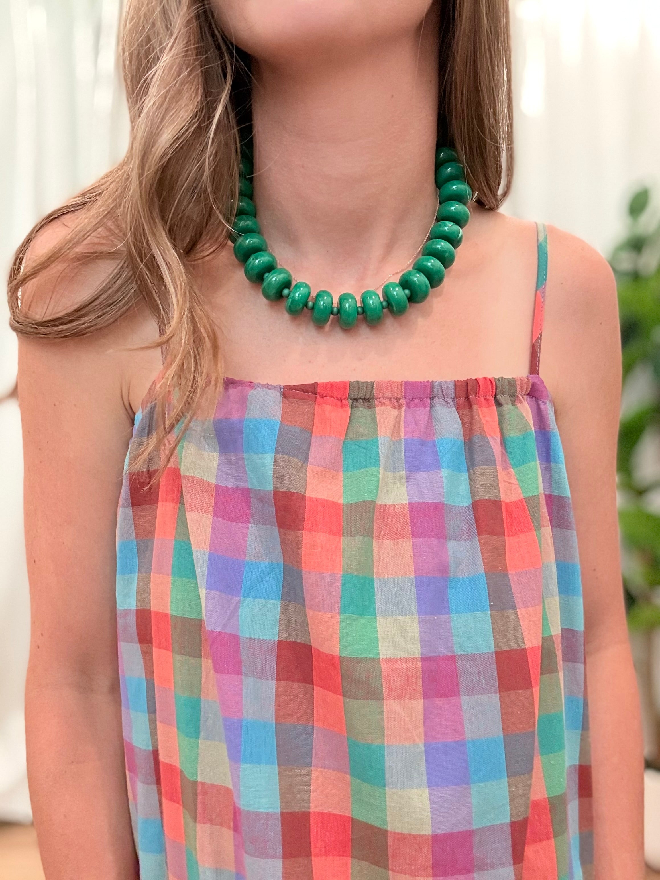 Circle Bauble Ball Necklace