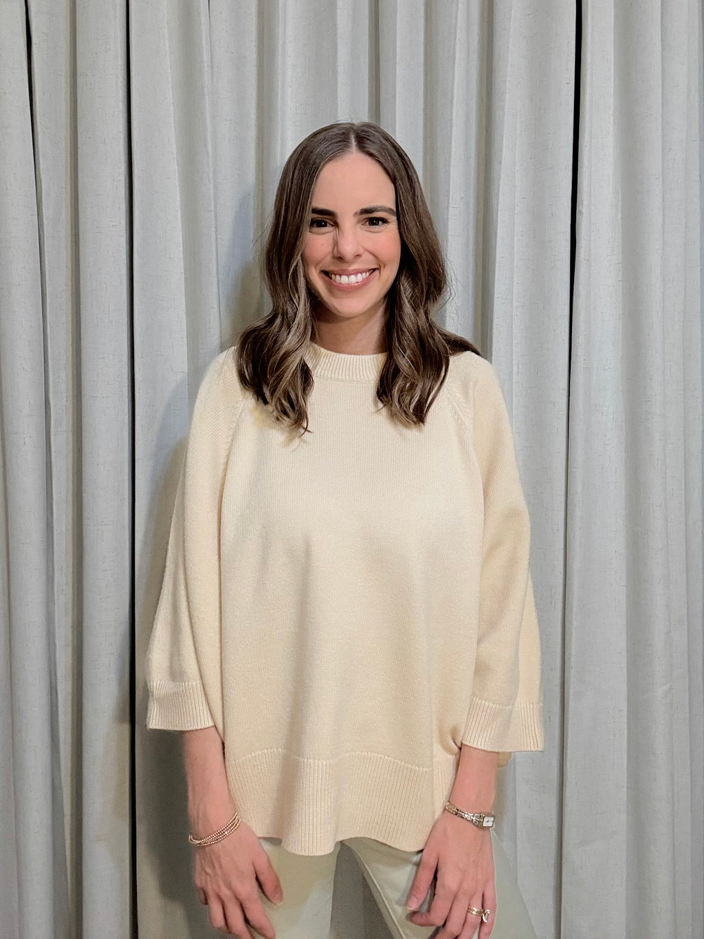 Drop Shoulder Sweater