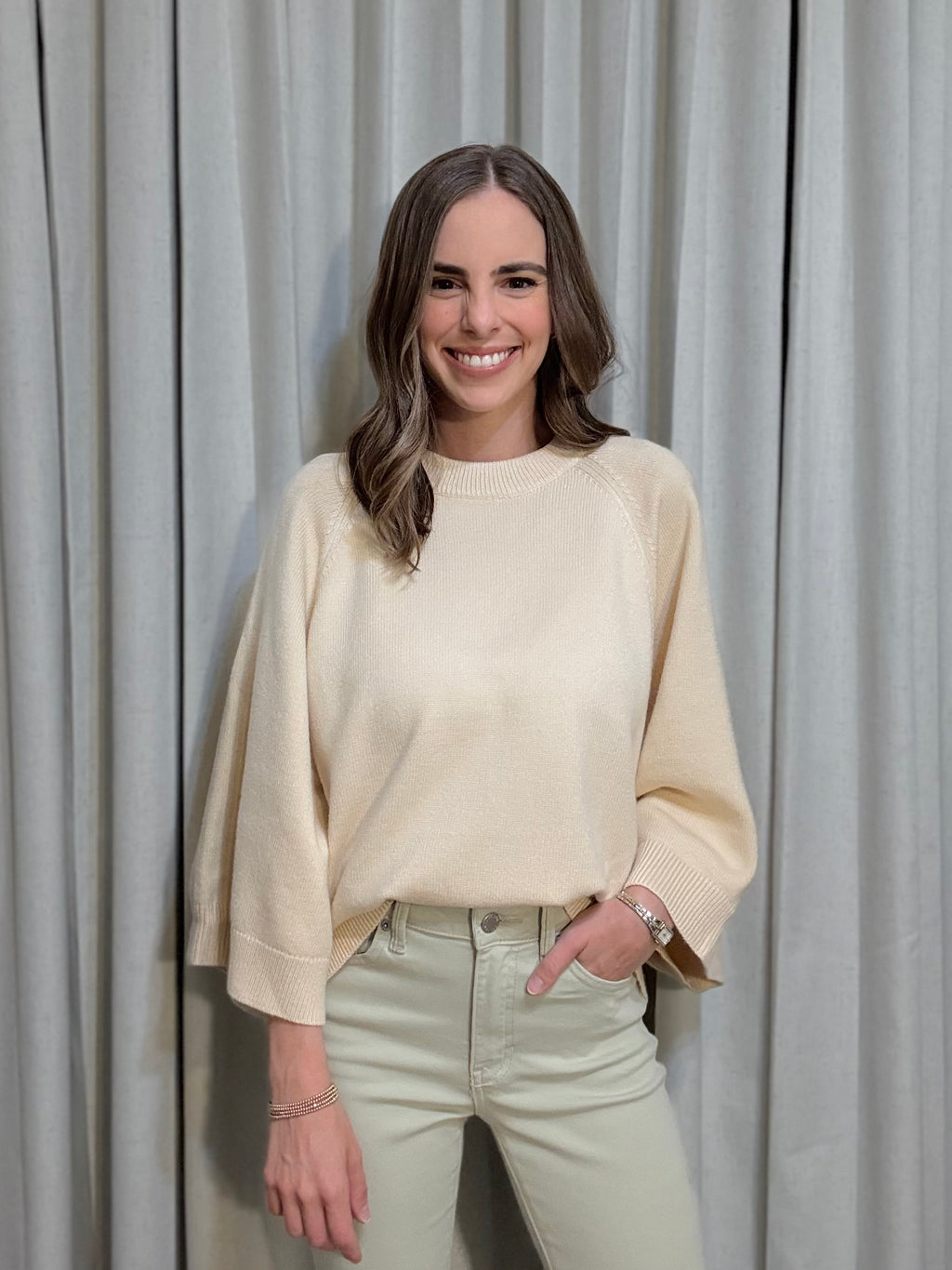 Drop Shoulder Sweater