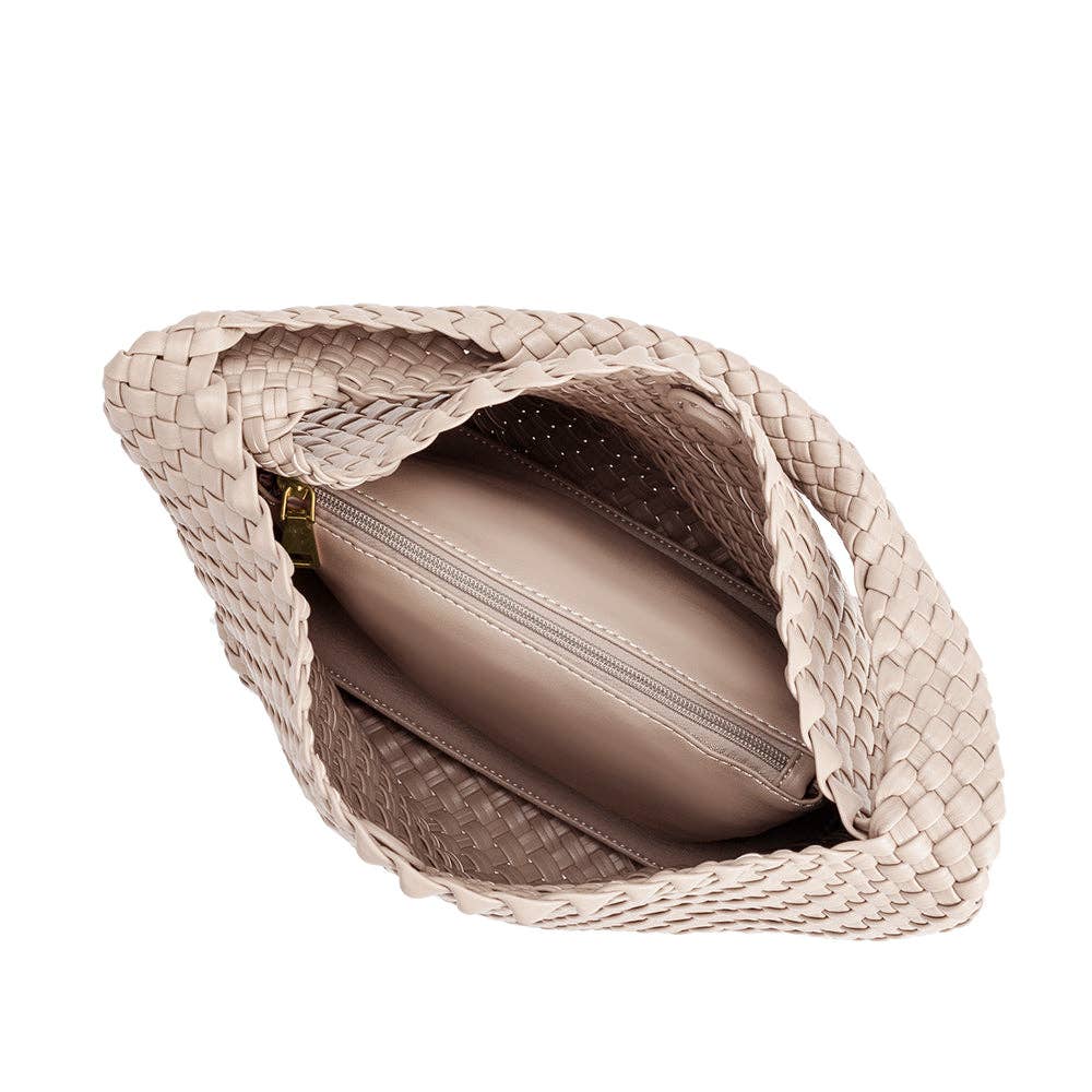 Johanna Ivory Large Shoulder Bag