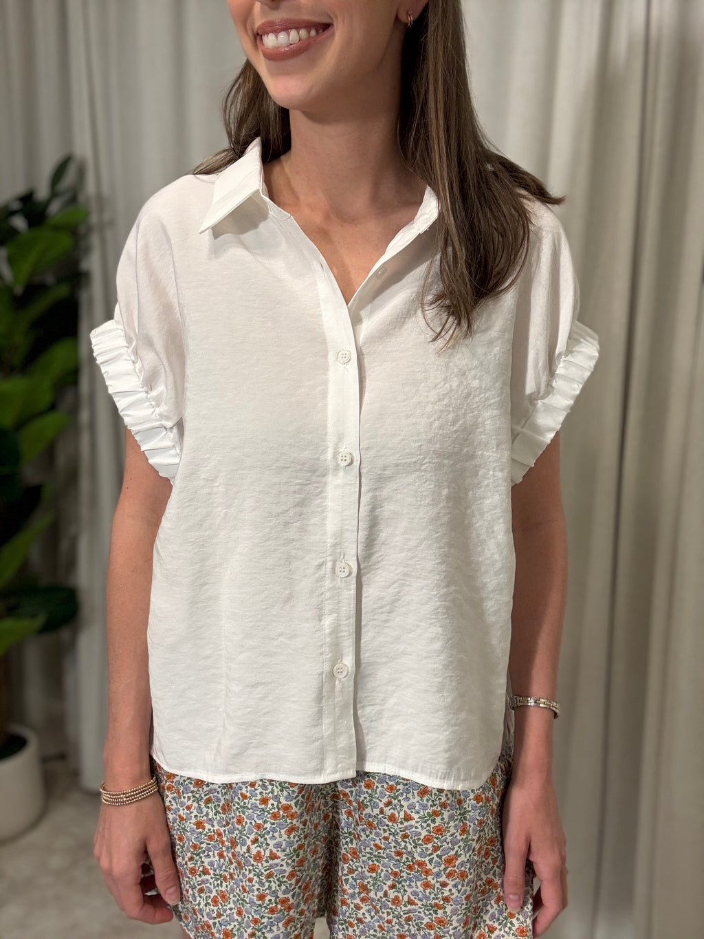 Button Down Top