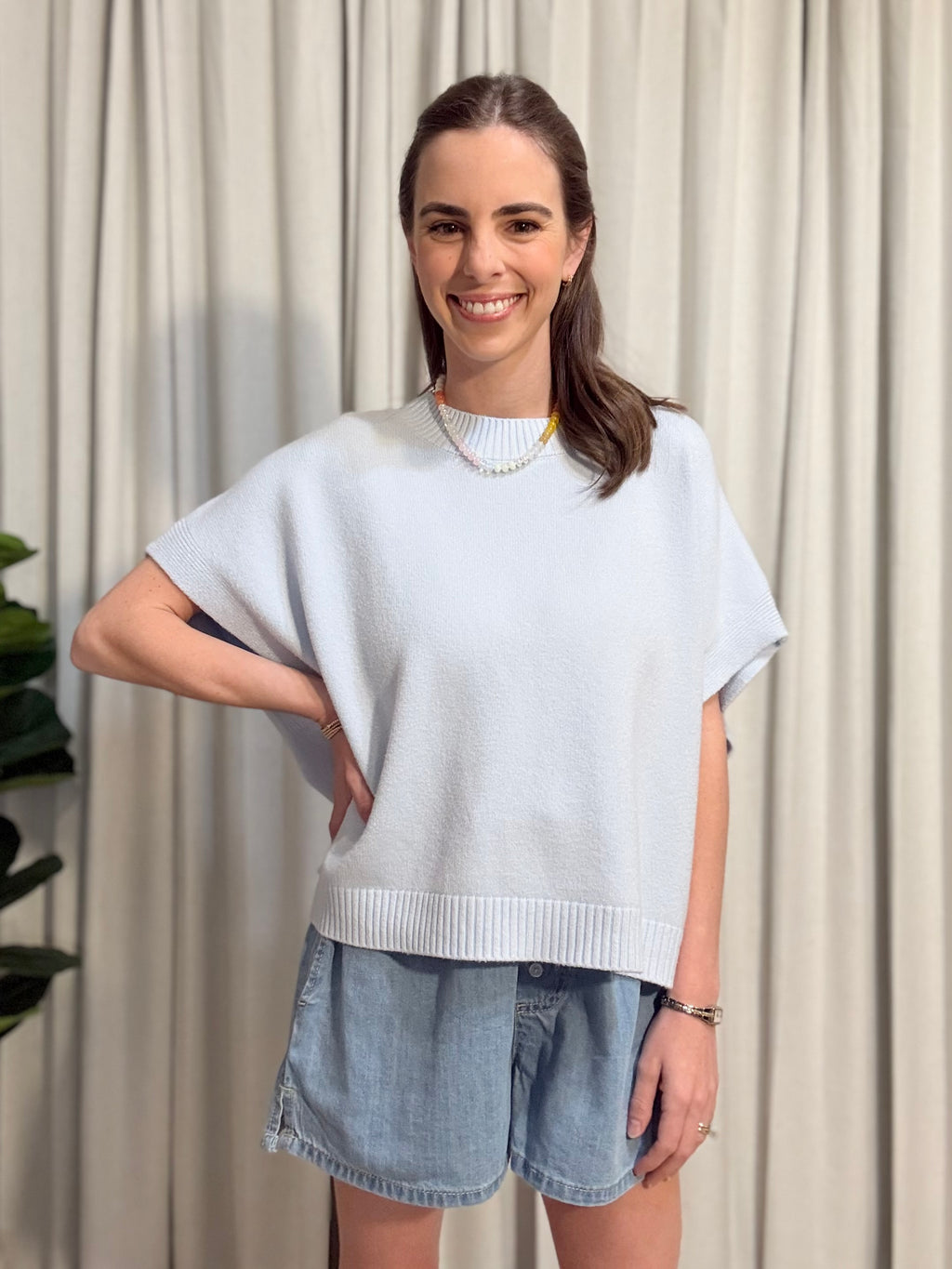 Drop Shoulder Sweater