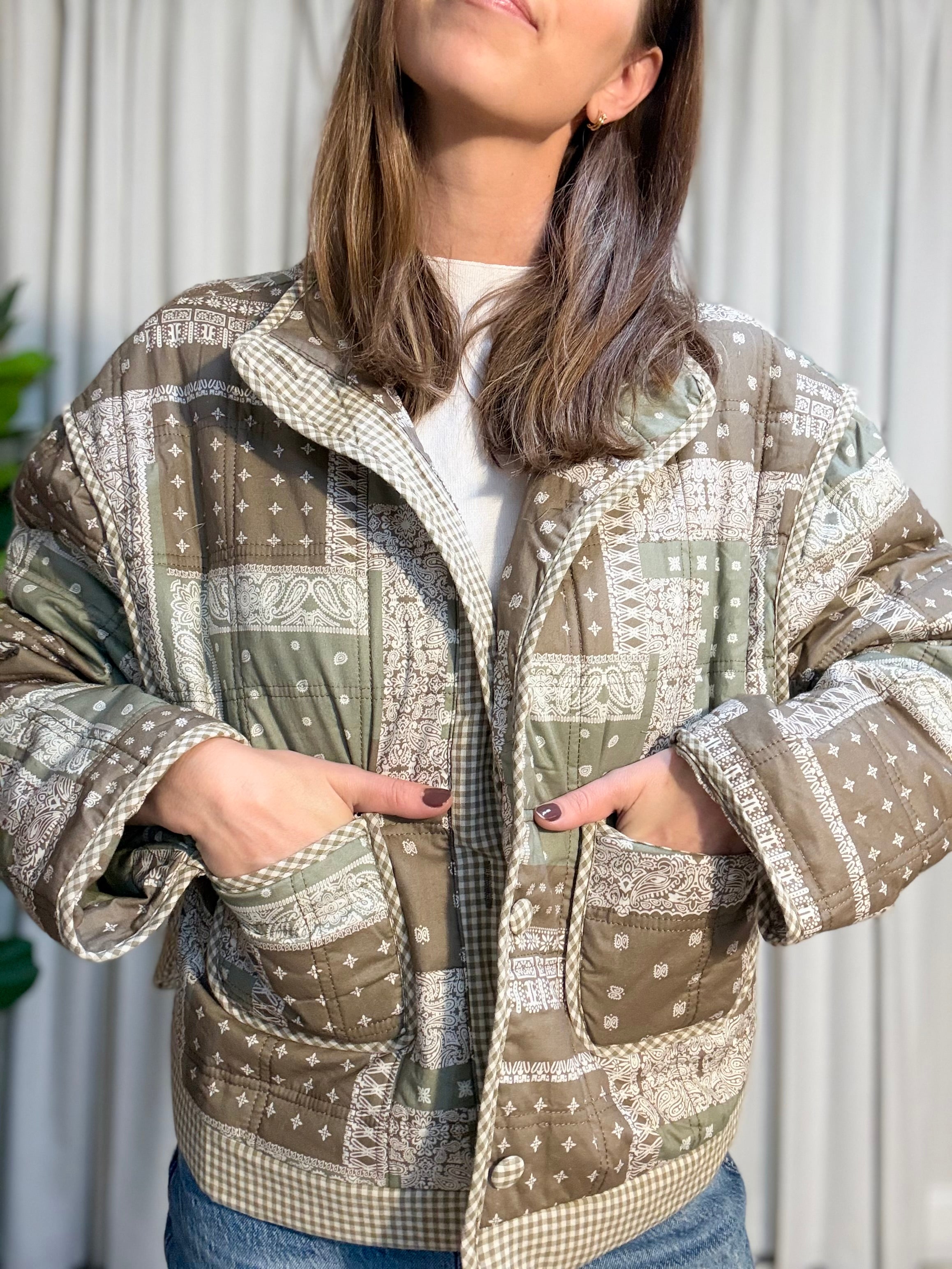 Bandana Patchwork Jacket