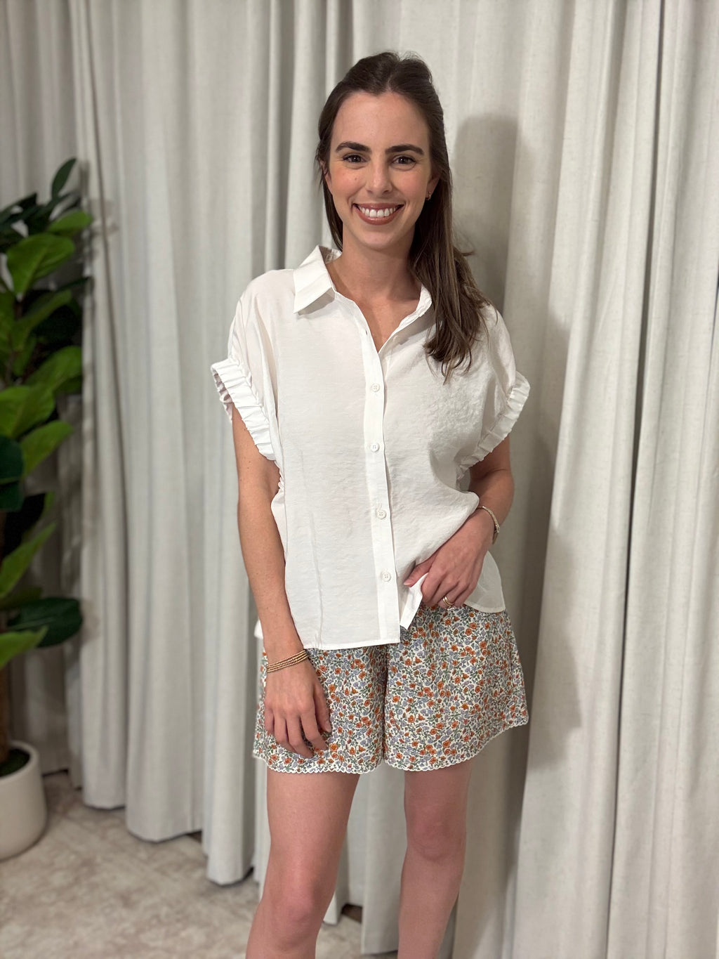 Button Down Top