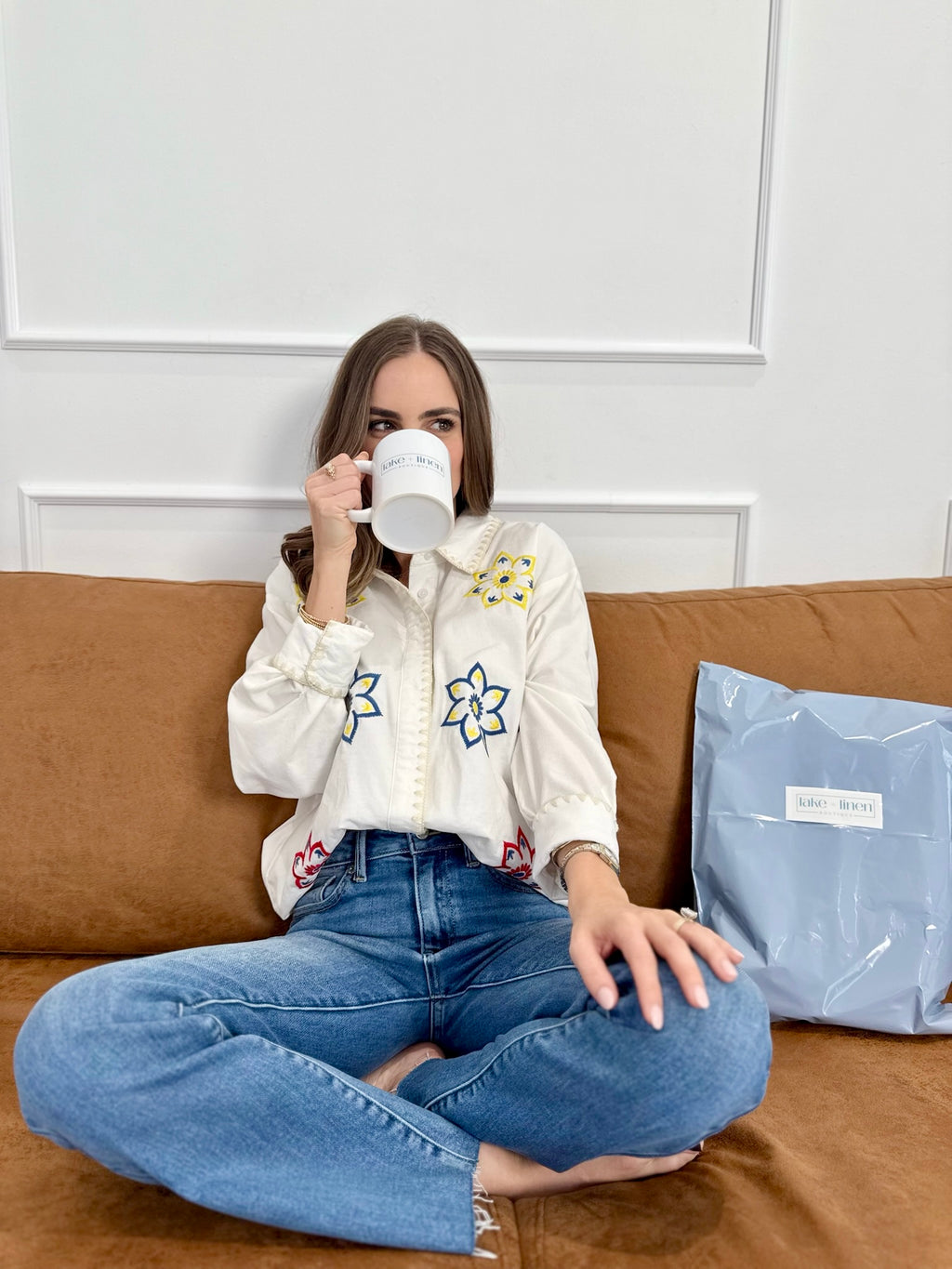 Lake + Linen Coffee Mug