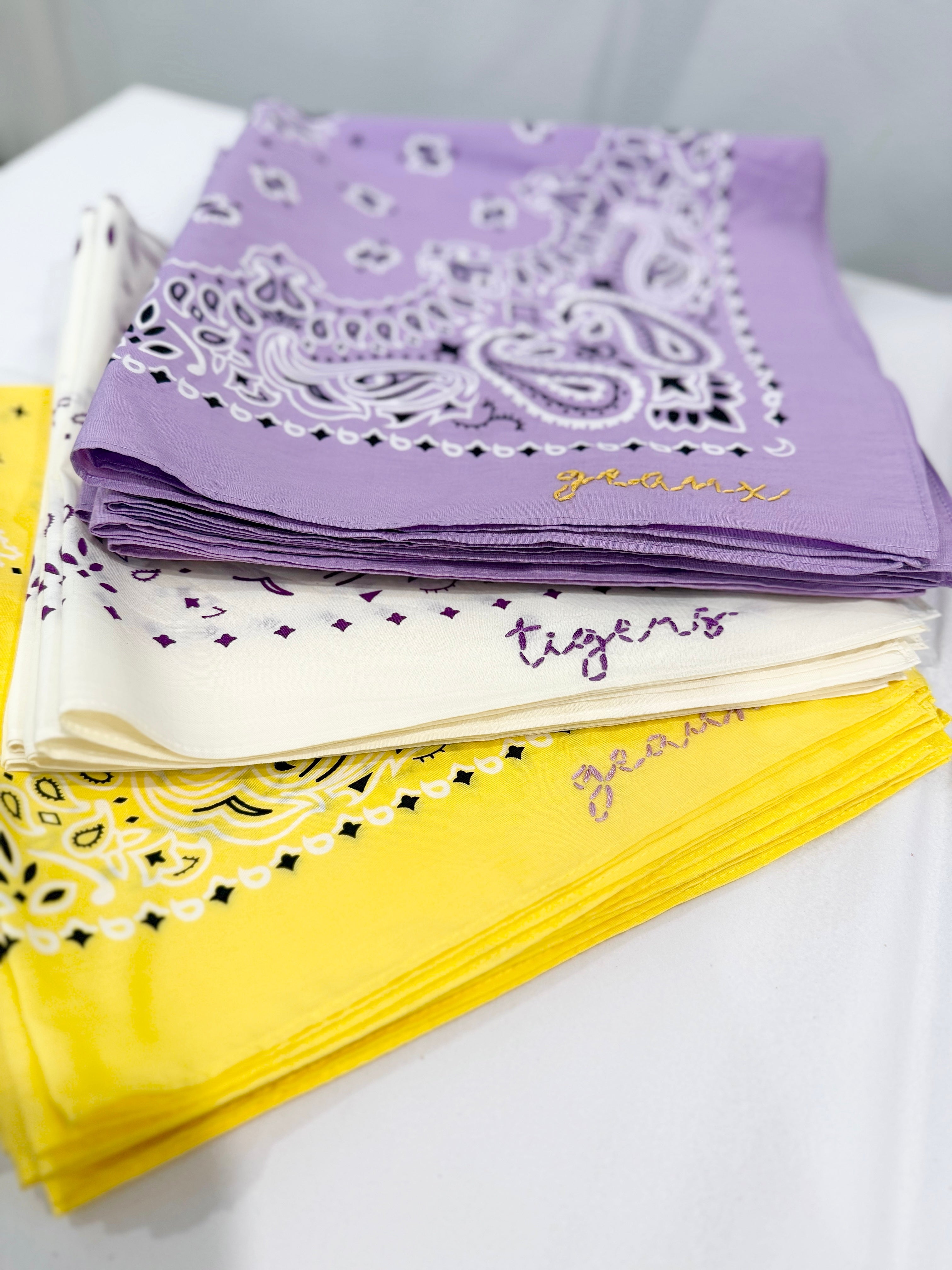 Ivory Bandana Scarf