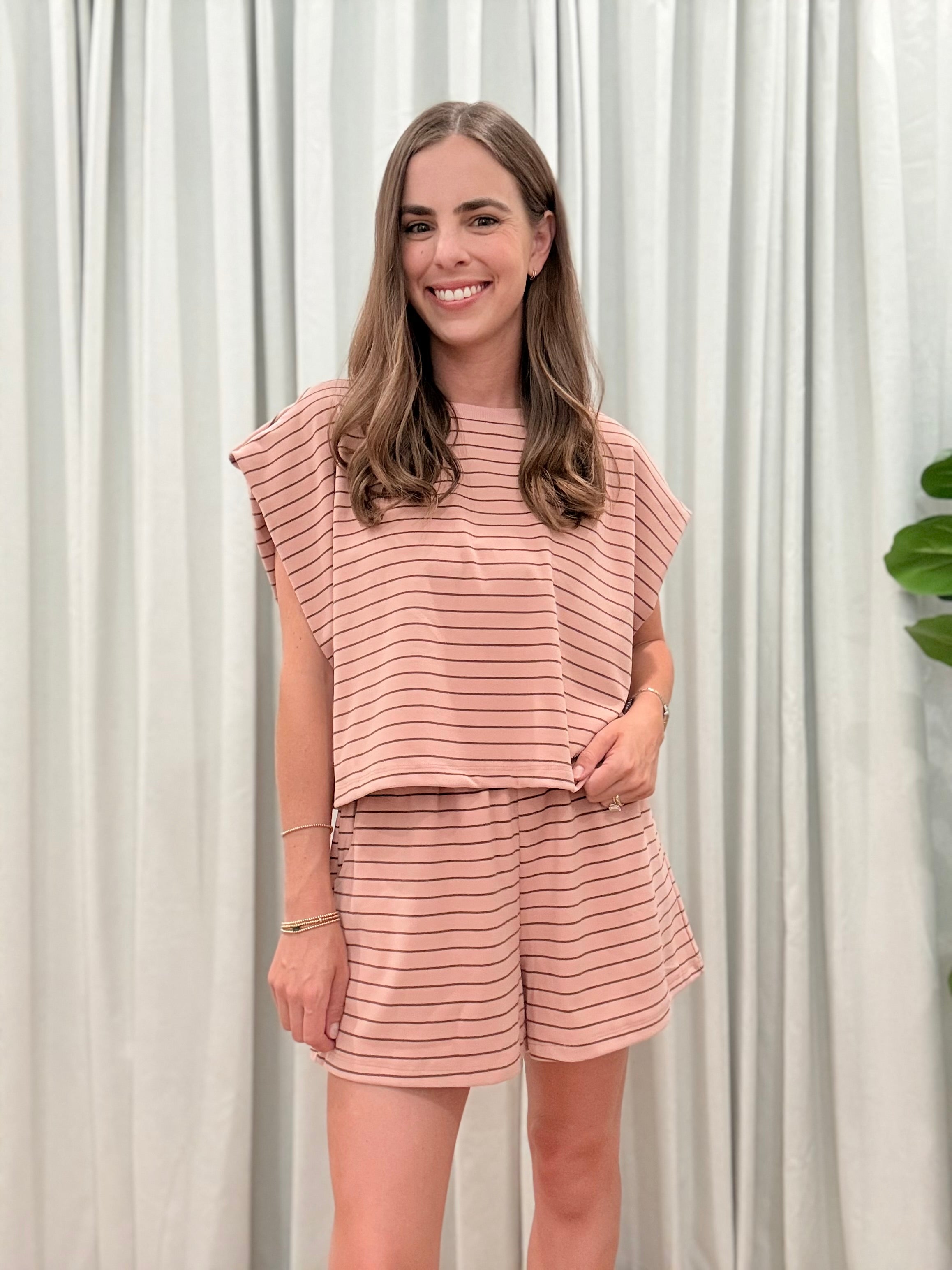 Striped Lounge Set