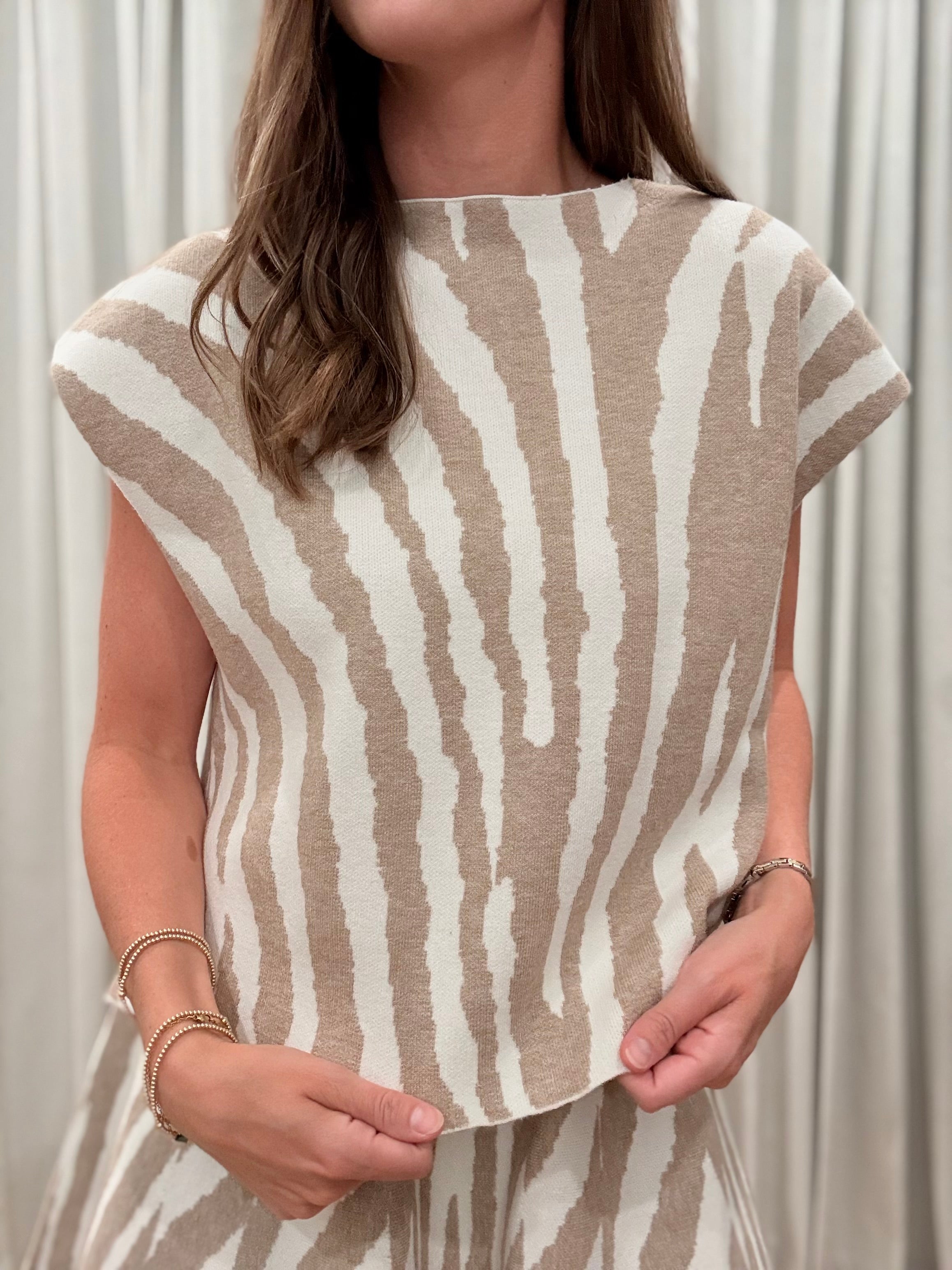 Tiger Skirt Set