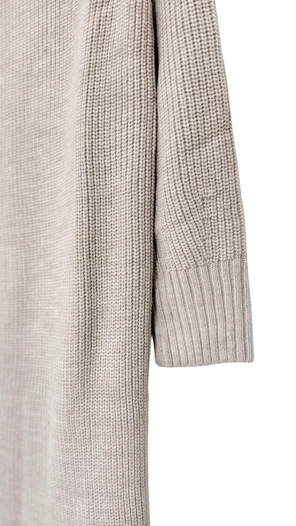 Taupe Turtleneck Maxi