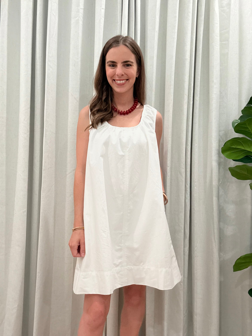 White Mini Dress