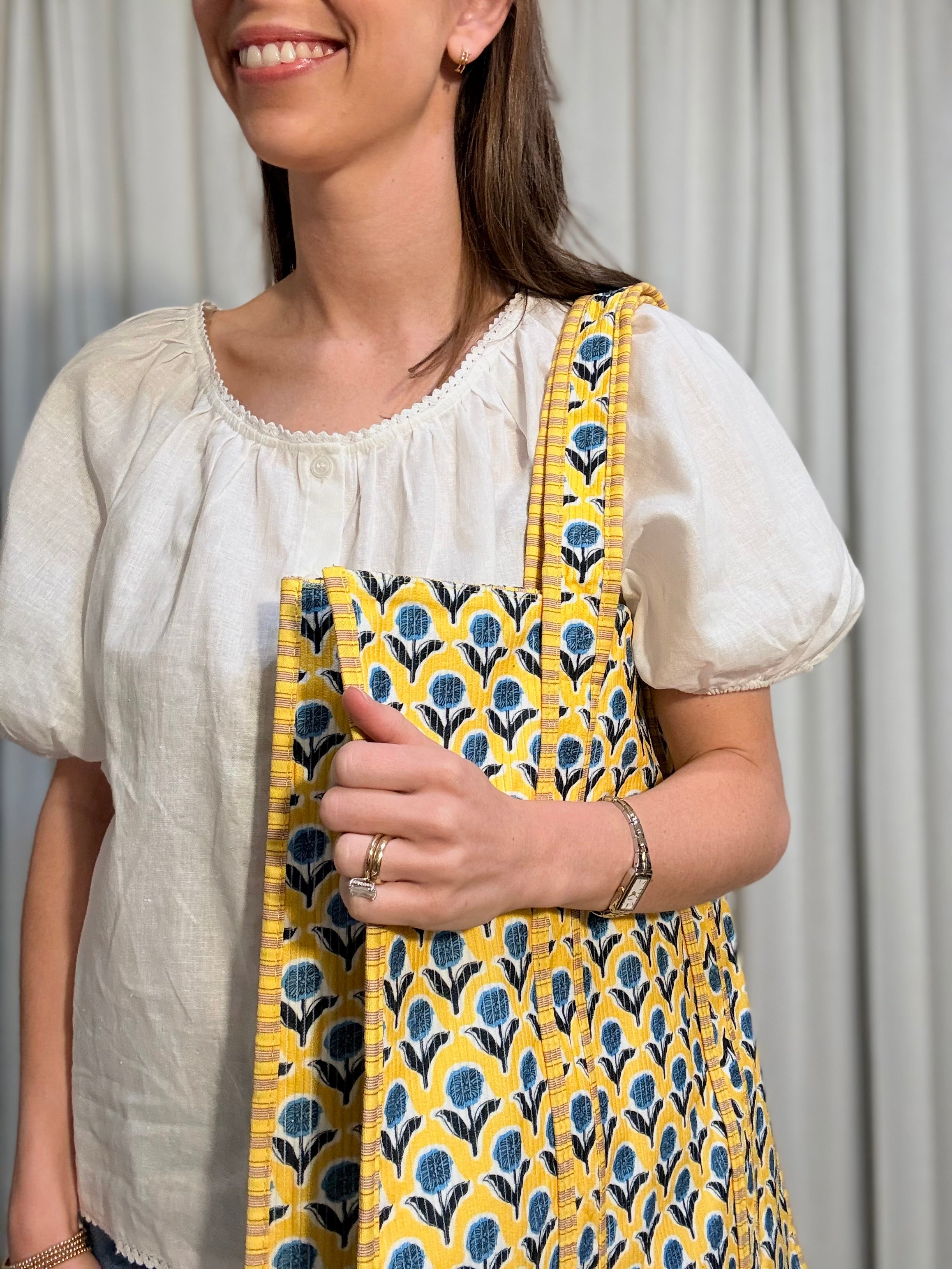 Reversible Quilted Tote