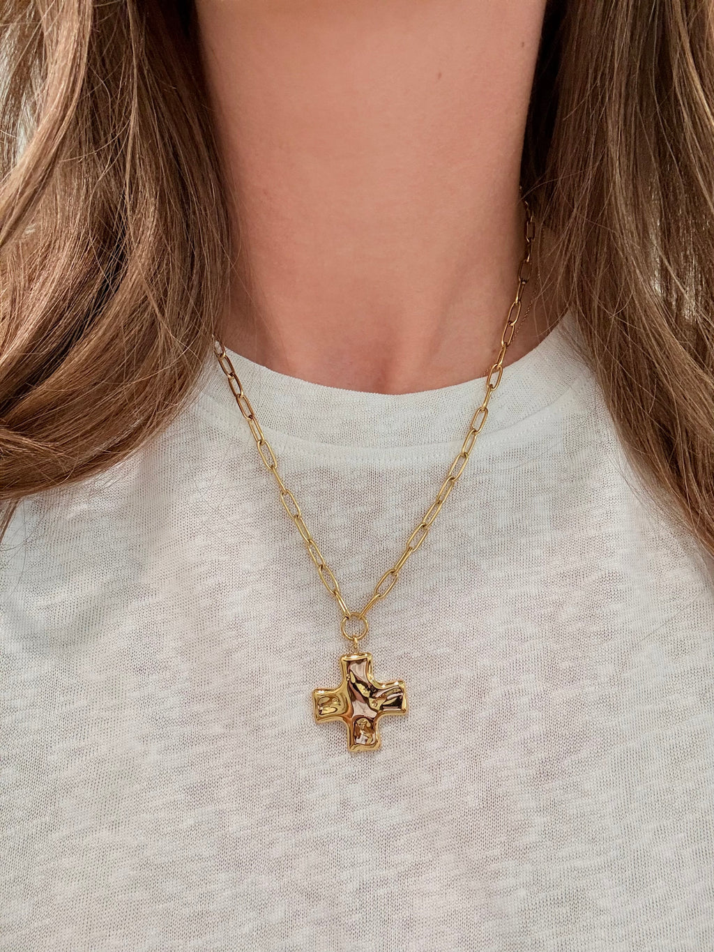 Cross Necklace Waterproof