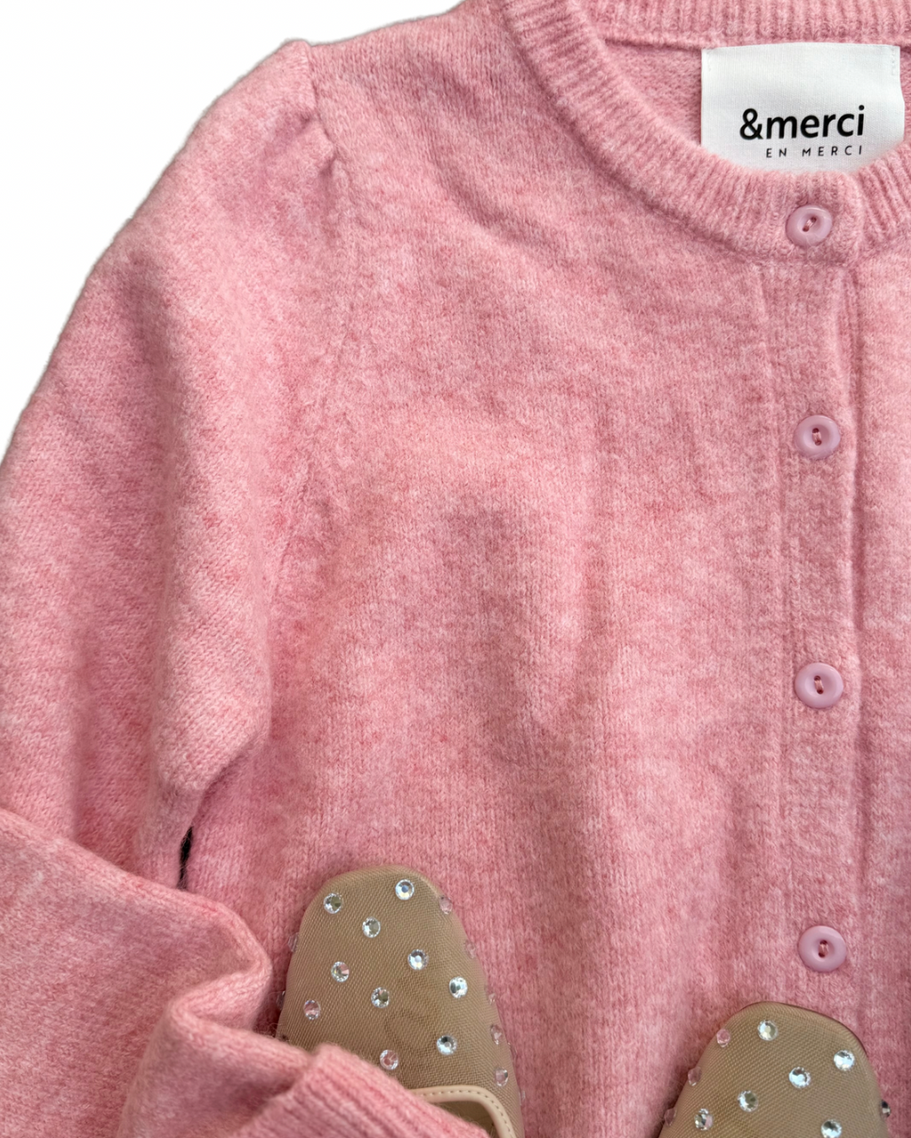 Pink Cardigan