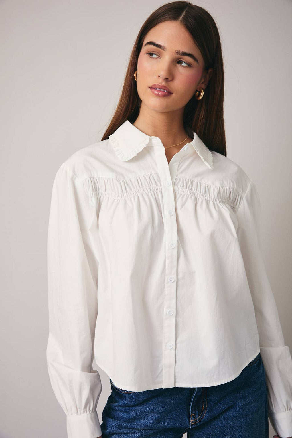Shirring Blouse