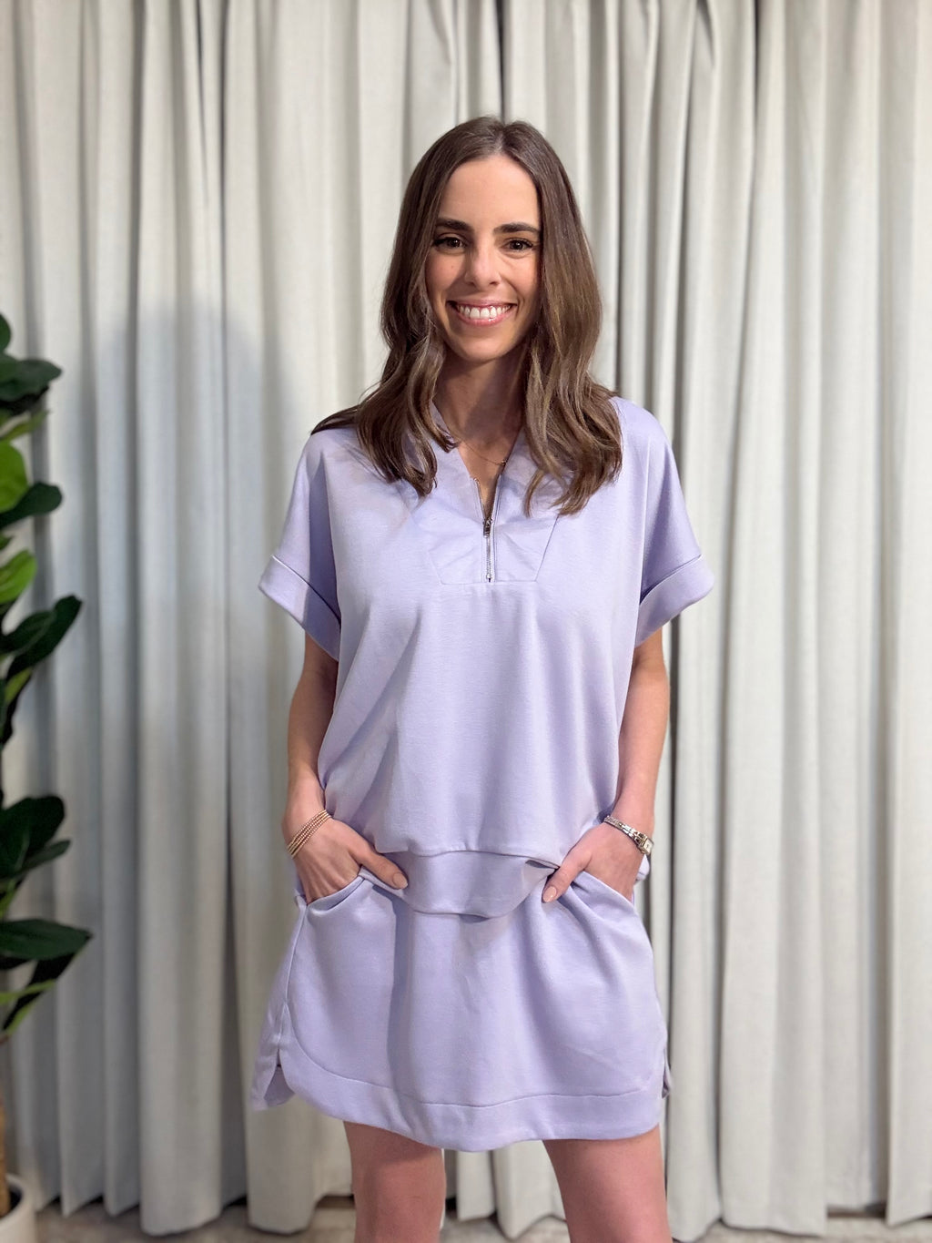 Lilac Skort Set