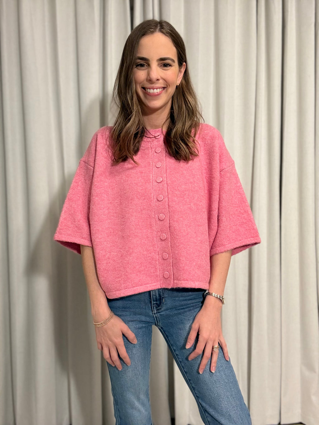 Button Down Sweater